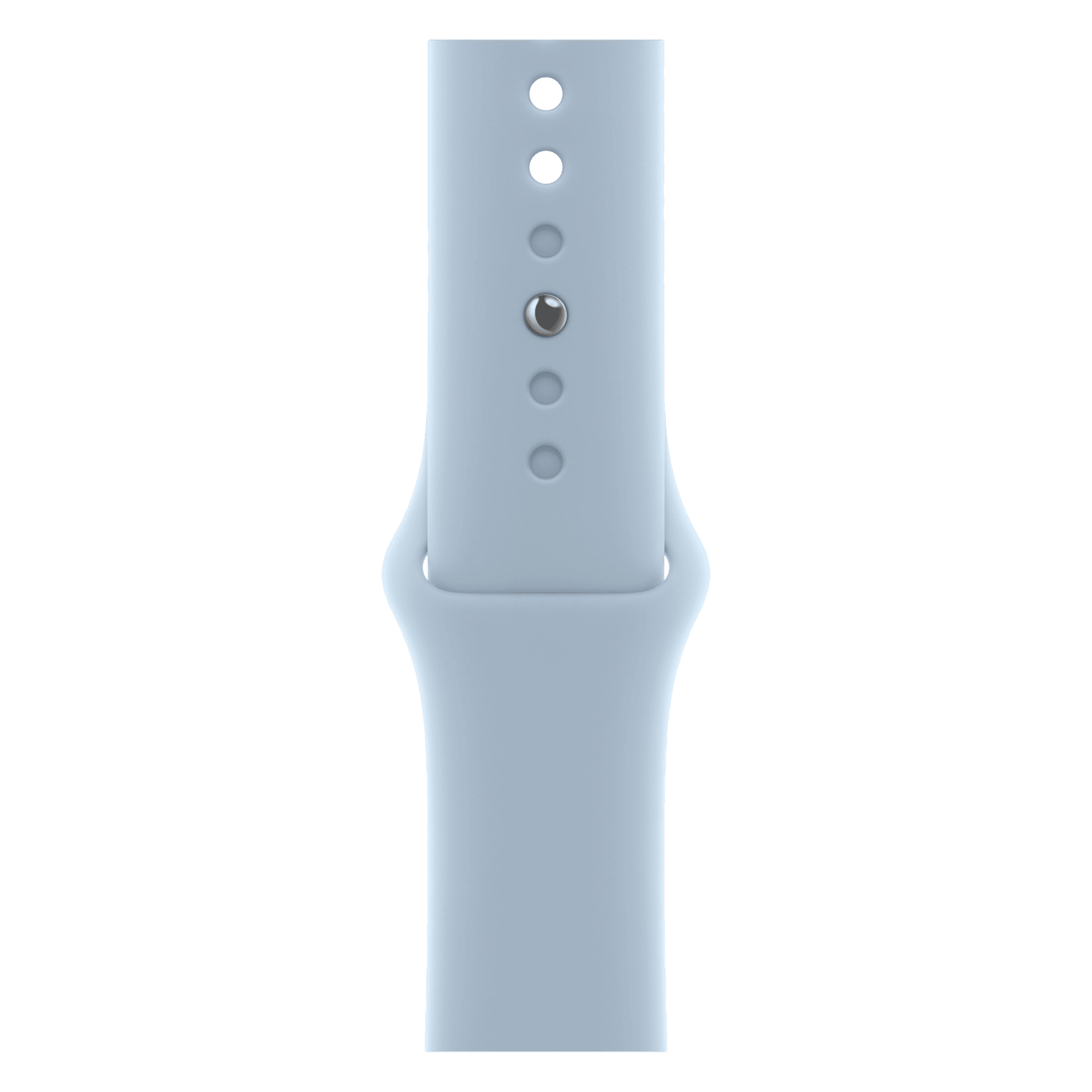 Apple Fluoroelastomer Sport Band for Apple Watch (38mm / 40mm / 41mm, S/M) (Durable and Strong, Light Blue)_1