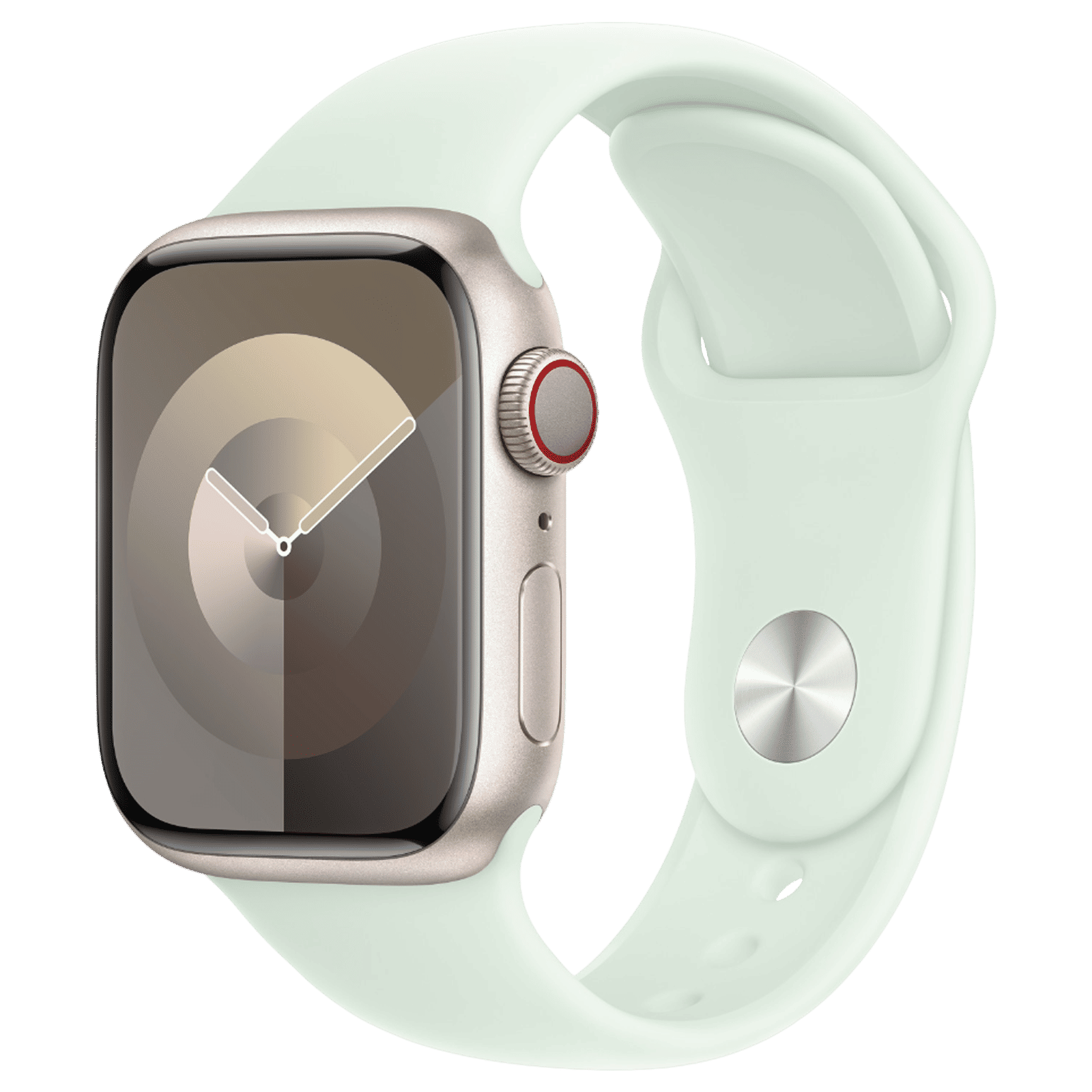 Apple Fluoroelastomer Sport Band for Apple Watch (38mm / 40mm / 41mm, M/L) (Durable and Strong, Soft Mint)_2