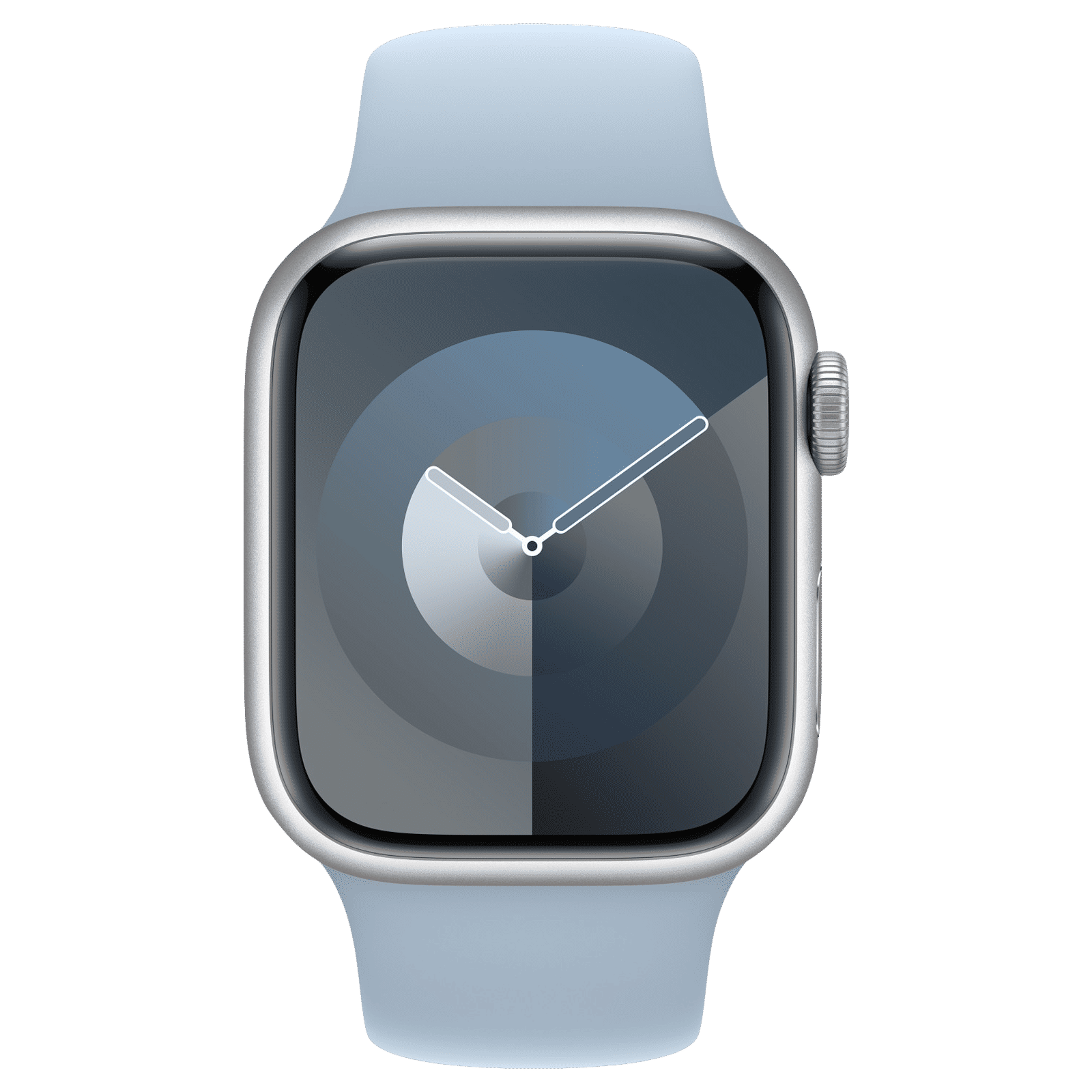 Apple Fluoroelastomer Sport Band for Apple Watch (42mm / 44mm / 45mm / 49mm, M/L) (Durable and Strong, Light Blue)_3