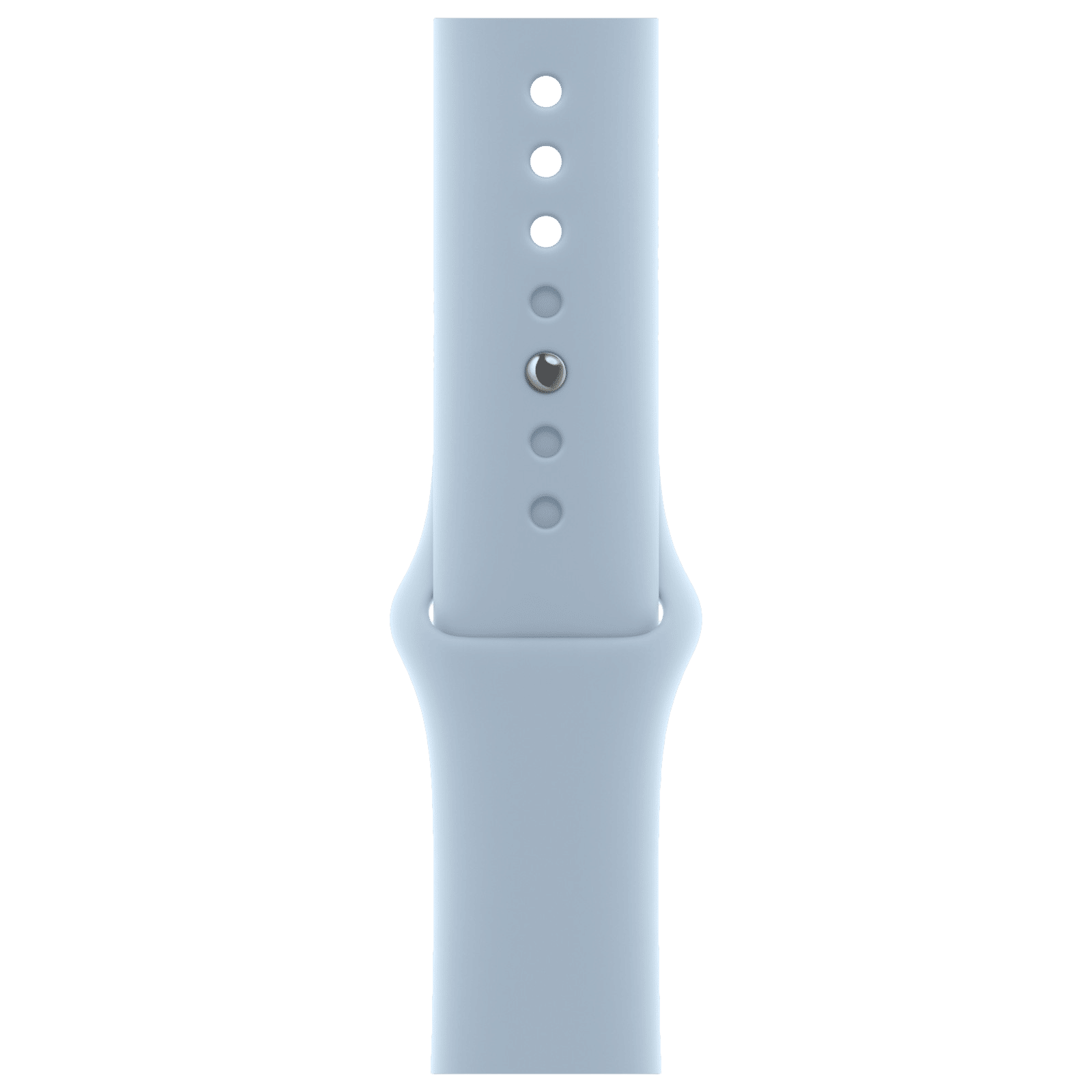 Apple Fluoroelastomer Sport Band for Apple Watch (42mm / 44mm / 45mm / 49mm, M/L) (Durable and Strong, Light Blue)_1