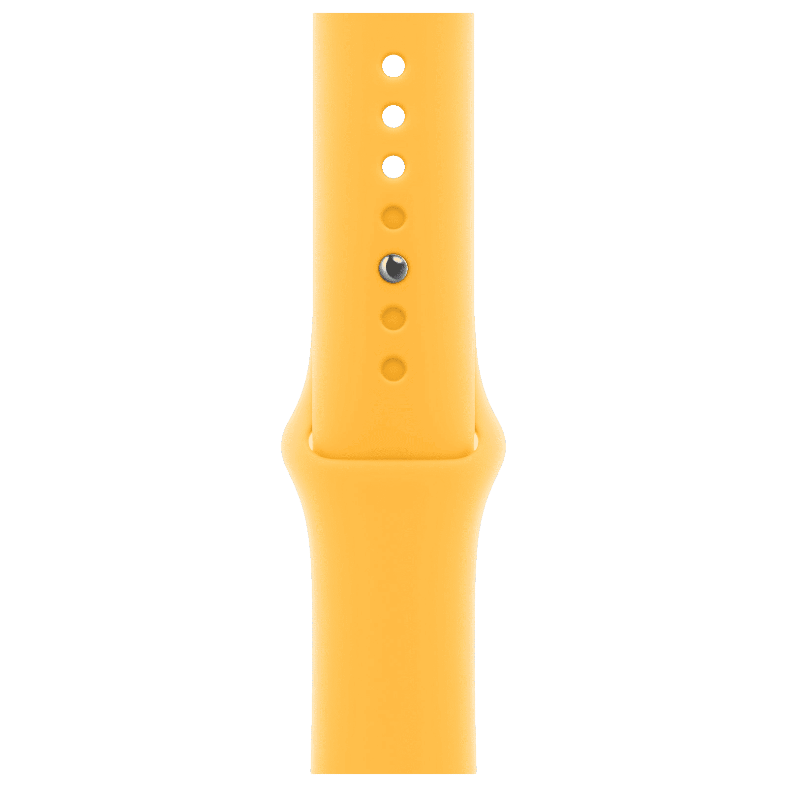 Apple Fluoroelastomer Sport Band for Apple Watch (42mm / 44mm / 45mm / 49mm, S/M) (Durable and Strong, Sunshine)_1