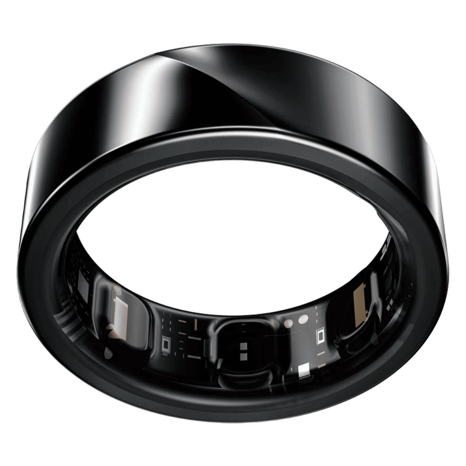 noise Luna Smart Ring with Activity Tracker (Size 10, Upto 100 Meter Water Resistant, Midnight Black)_3