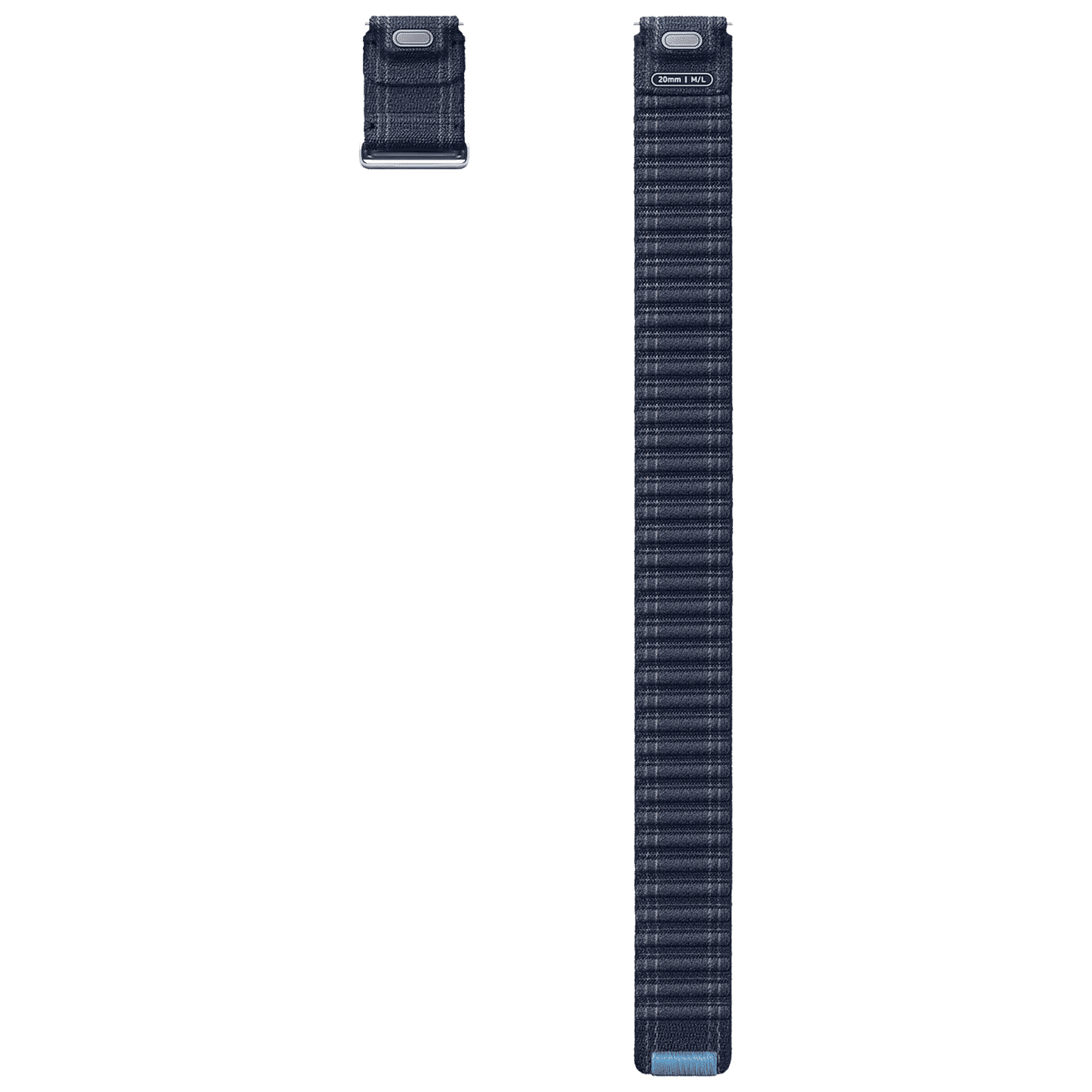 SAMSUNG ET-SVL31LNEGIN Nylon Fabric Band for SAMSUNG Galaxy Watch7, Watch4, Watch4 Classic, Watch5, Watch 5 Pro, Watch6 & Watch6 Classic (M/L) (Effortless Style, Navy)_3