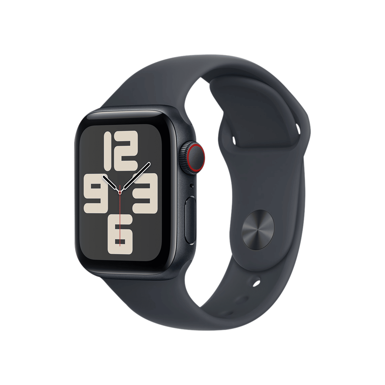 Apple Fluoroelastomer Sport Band for Apple Watch (38mm / 40mm / 41mm, M/L) (Durable & Strong, Black)_2