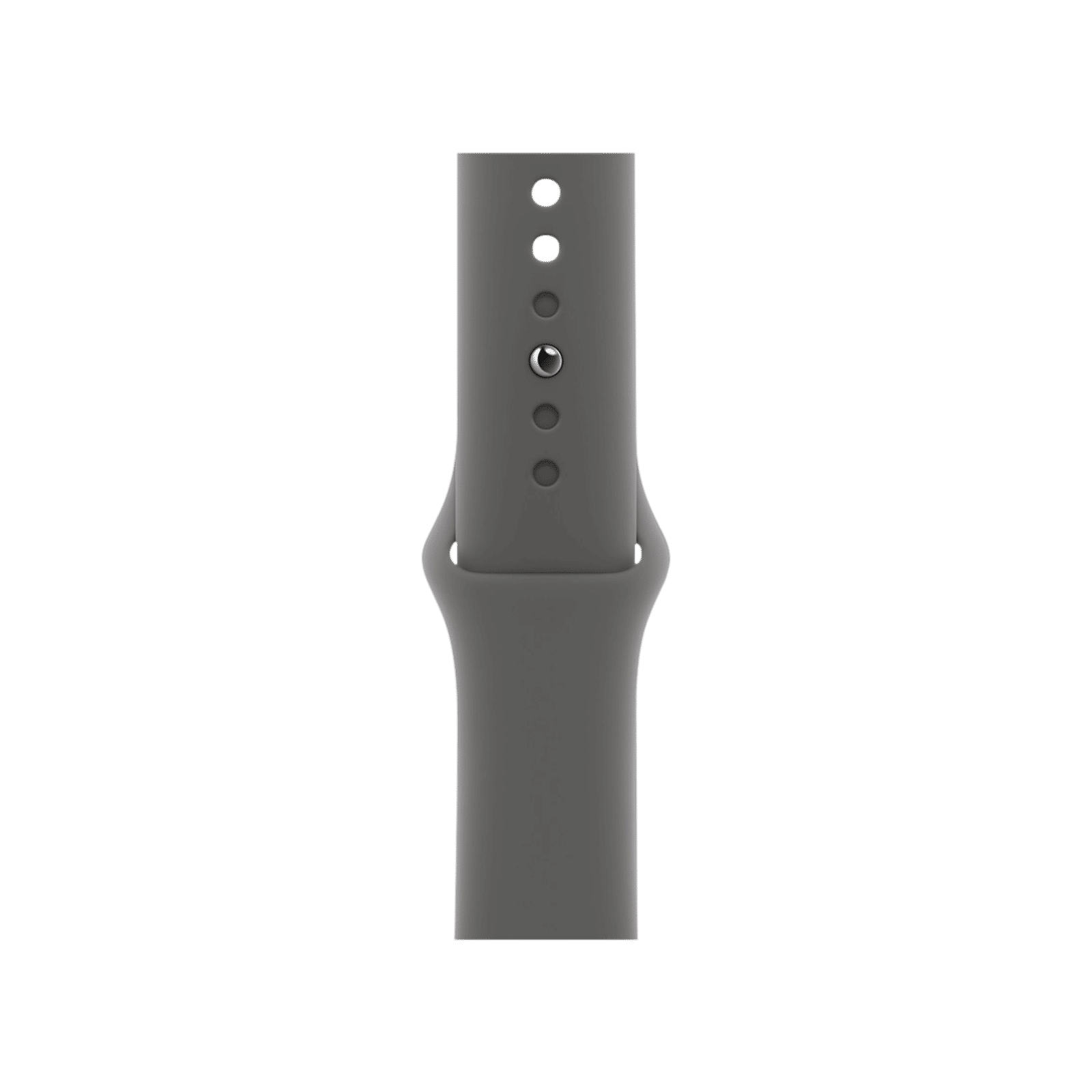 Apple Fluoroelastomer Sport Band for Apple Watch (38mm / 40mm / 41mm, M/L) (Durable & Strong, Stone Grey)_1