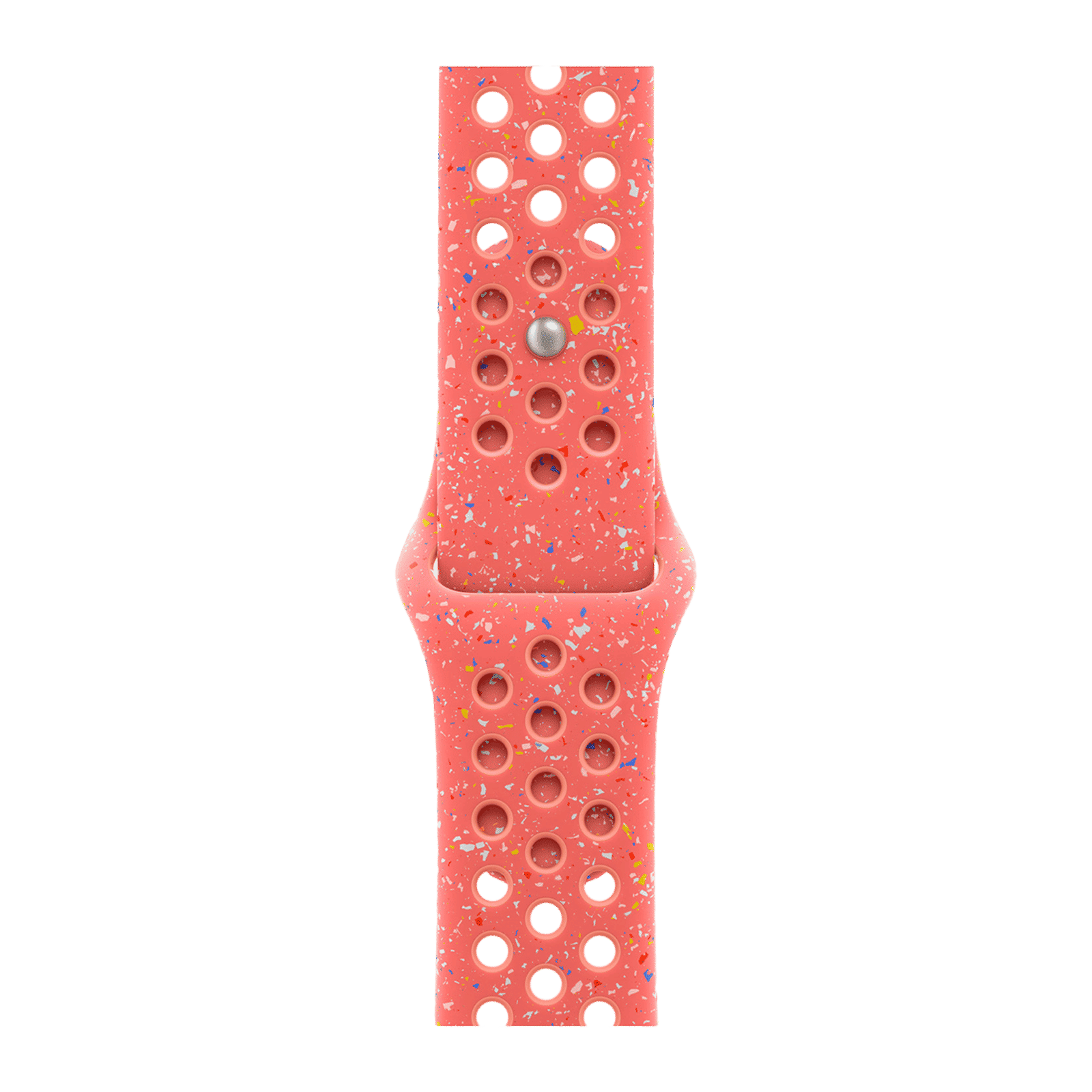 Apple Aluminium & Fluoroelastomer Nike Sport Band for Apple Watch (38mm / 40mm / 41mm, S/M) (Durable & Strong, Magic Ember)_1