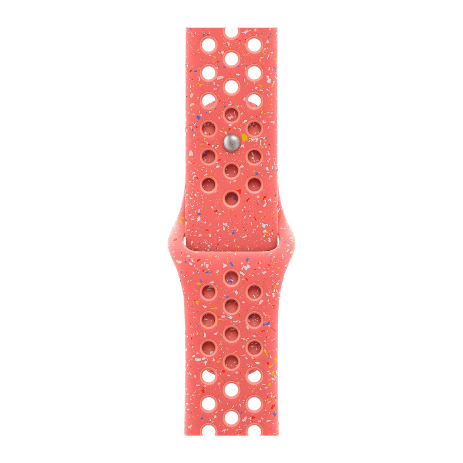 Apple Aluminium & Fluoroelastomer Nike Sport Band for Apple Watch (38mm / 40mm / 41mm ) (Durable & Strong, Magic Ember)_1