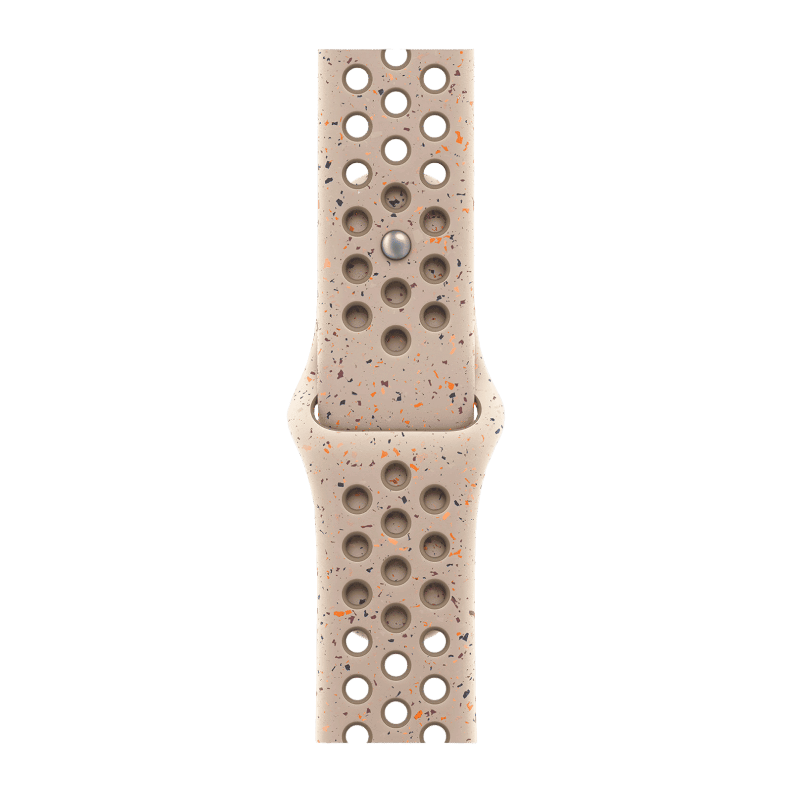 Apple Aluminium & Fluoroelastomer Nike Sport Band for Apple Watch (38mm / 40mm / 41mm, S/M) (Durable & Strong, Desert Stone)_1