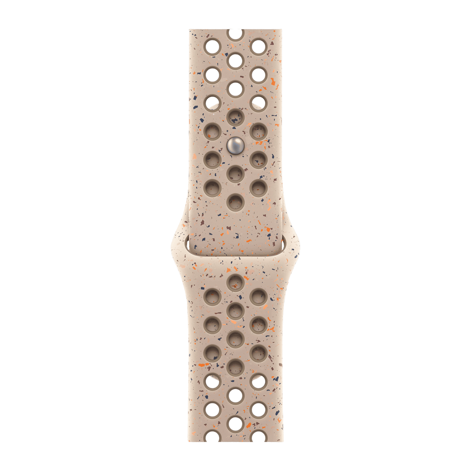 Apple Aluminium & Fluoroelastomer Nike Sport Band for Apple Watch (38mm / 40mm / 41mm, M/L) (Durable & Strong, Desert Stone)_1