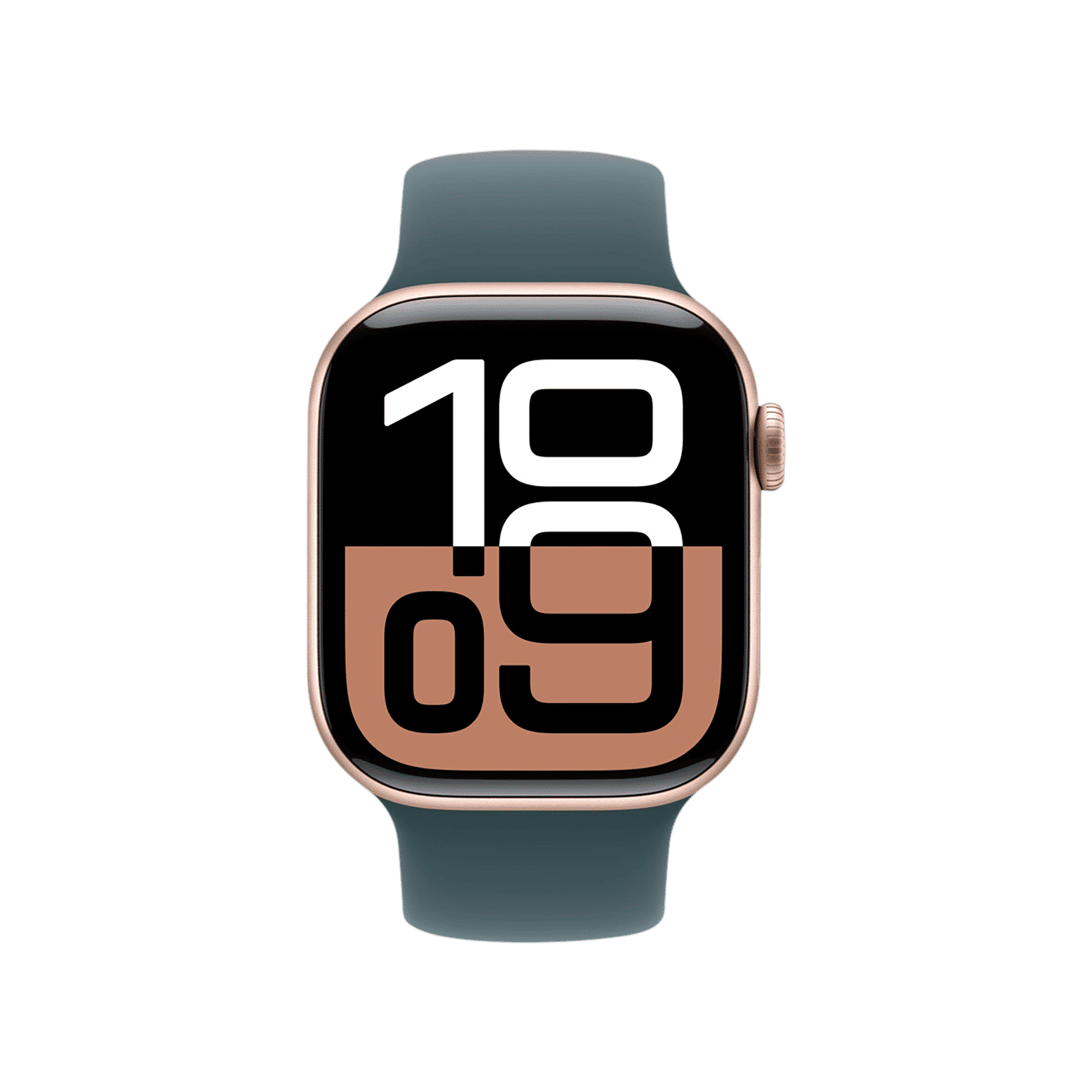 Apple Fluoroelastomer Sport Band for Apple Watch (38mm / 40mm / 41mm, S/M) (Durable & Strong, Lake Green)_3