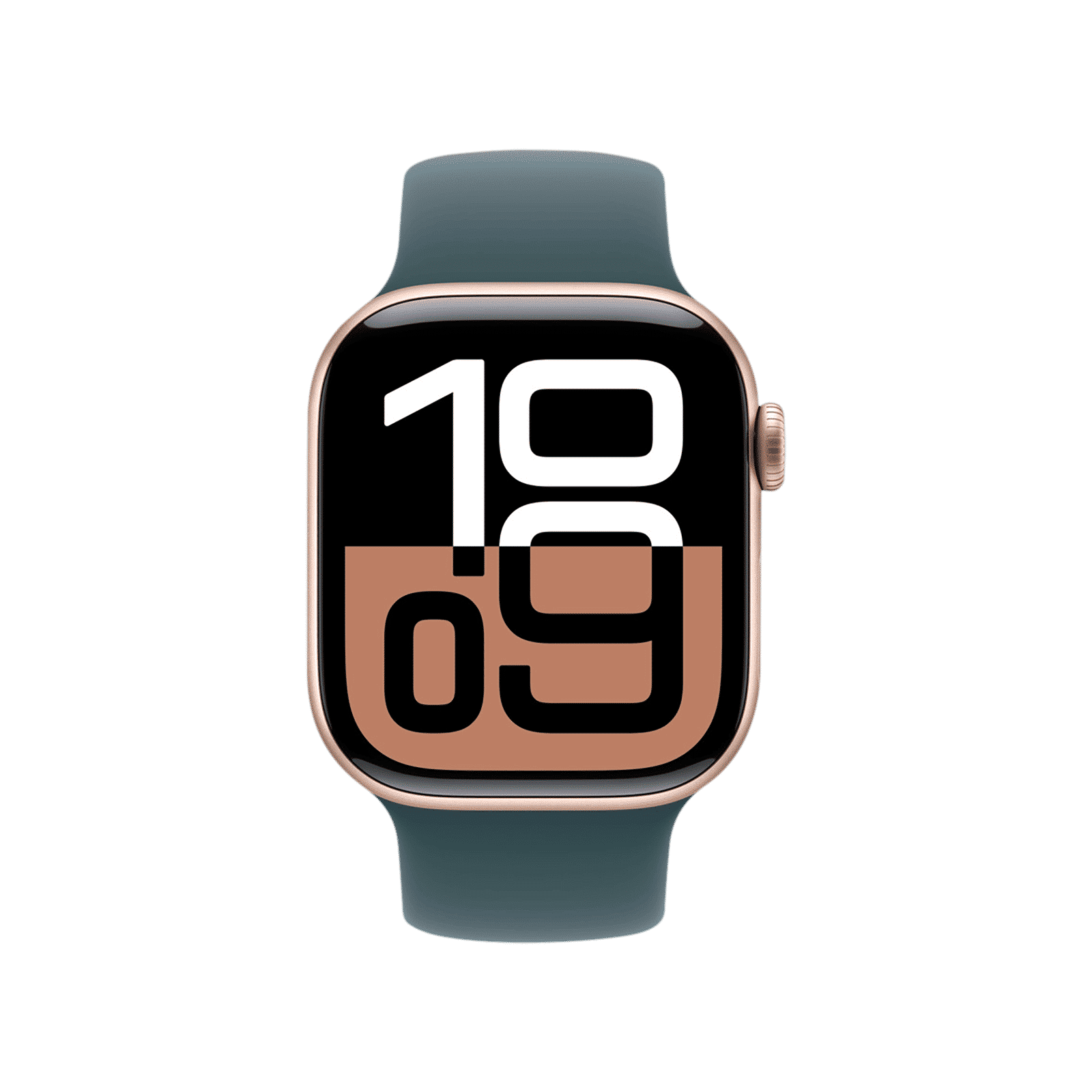 Apple Fluoroelastomer Sport Band for Apple Watch (38mm / 40mm / 41mm / 42mm, M/L) (Durable & Strong, Lake Green)_3