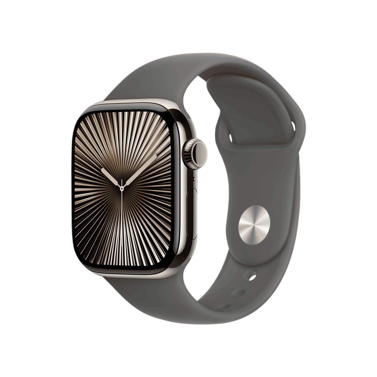 Apple Fluoroelastomer Sport Band for Apple Watch (38mm / 40mm / 41mm / 42mm, S/M) (Durable & Strong, Stone Grey) Apple Fluoroelastomer Sport Band for Apple Watch (38mm / 40mm / 41mm / 42mm, S/M) (Durable & Strong, Stone Grey)_2