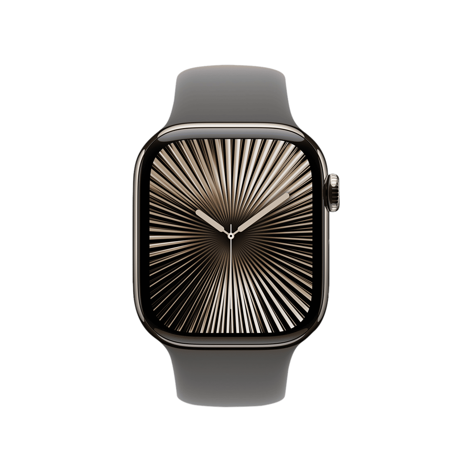 Apple Fluoroelastomer Sport Band for Apple Watch (38mm / 40mm / 41mm / 42mm, M/L) (Durable & Strong, Stone Grey)_3