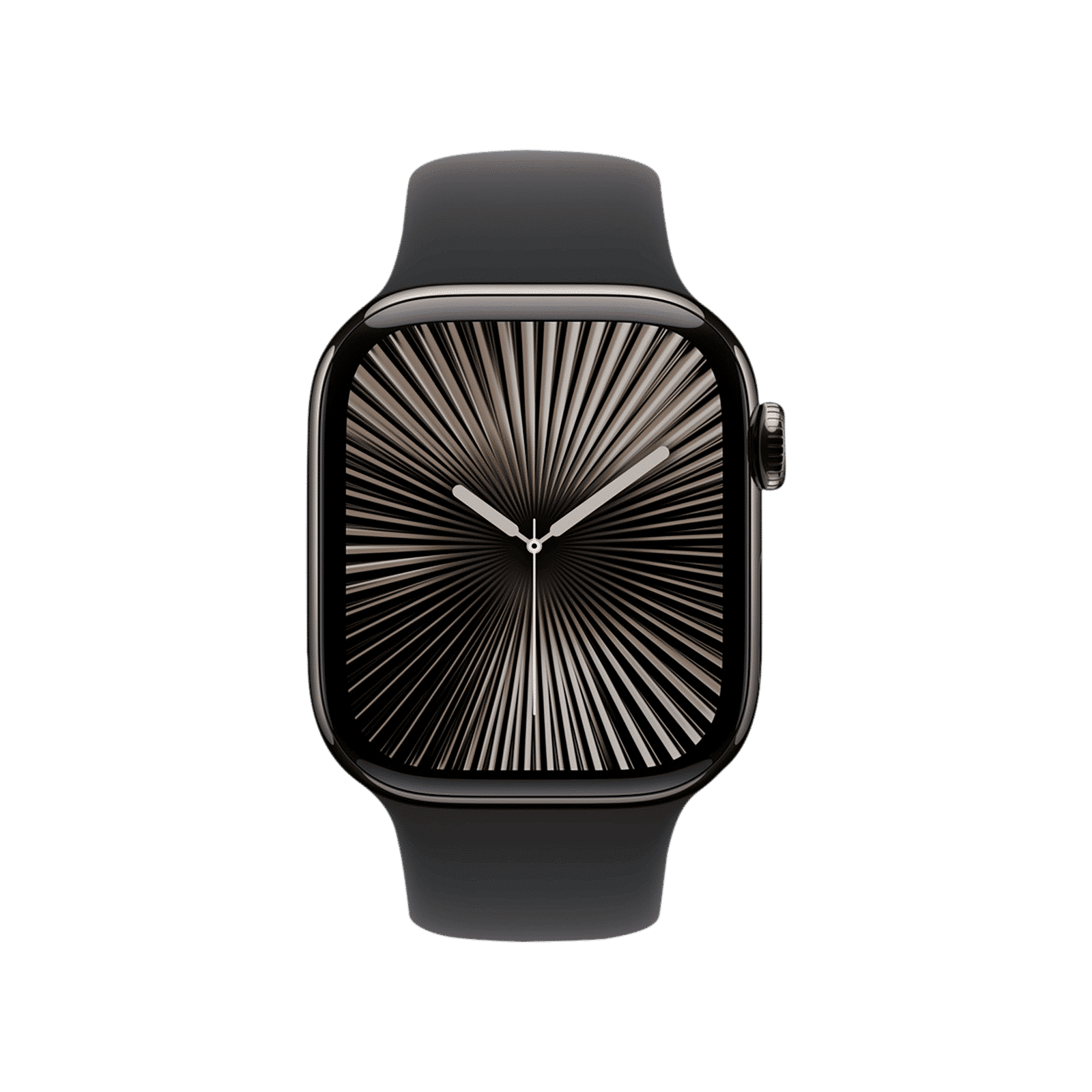 Apple Fluoroelastomer Sport Band for Apple Watch (38mm / 40mm / 41mm / 42mm, S/M) (Durable & Strong, Black)_3