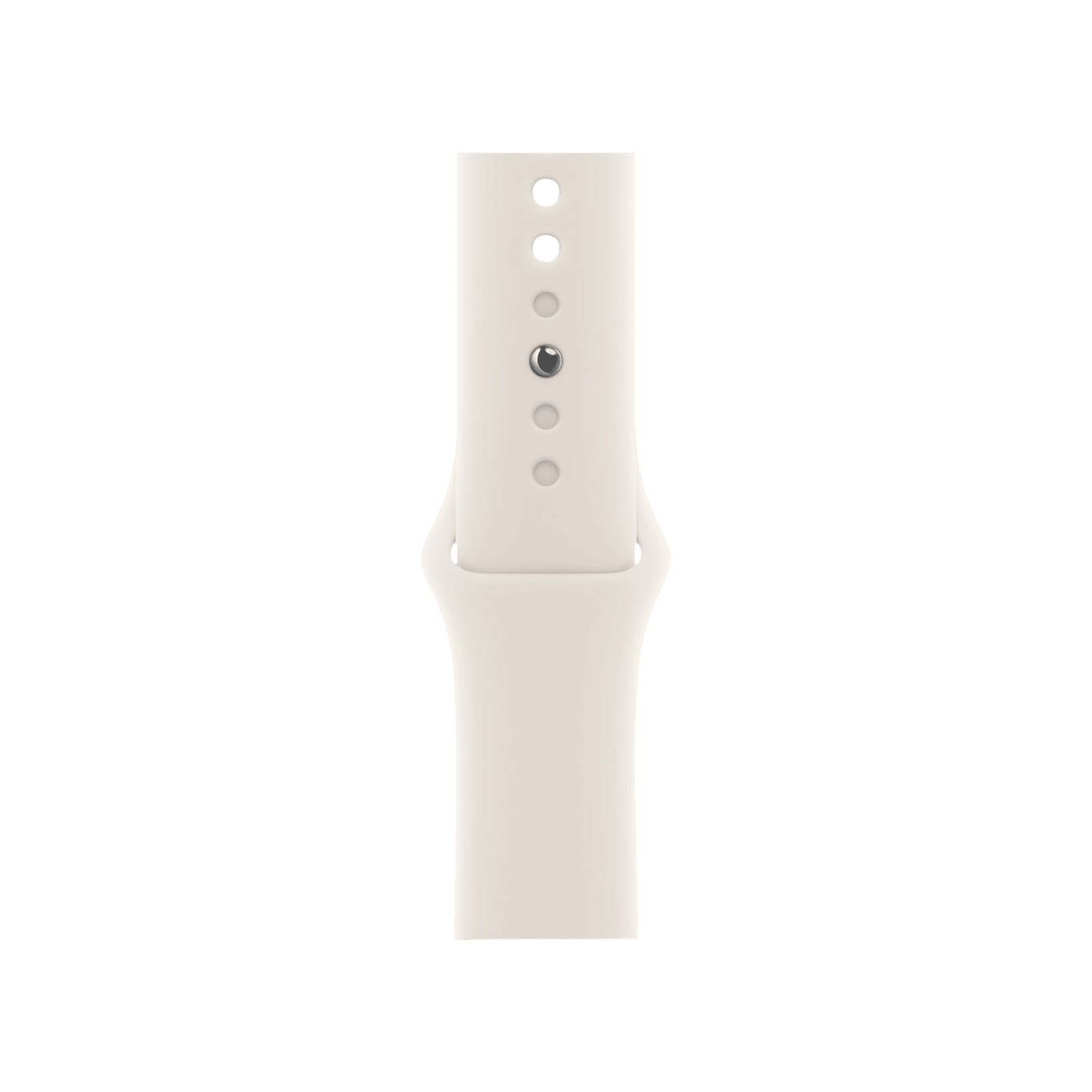 Apple Fluoroelastomer Sport Band for Apple Watch (38mm / 40mm / 41mm / 42mm, S/M) (Durable & Strong, Starlight)_1