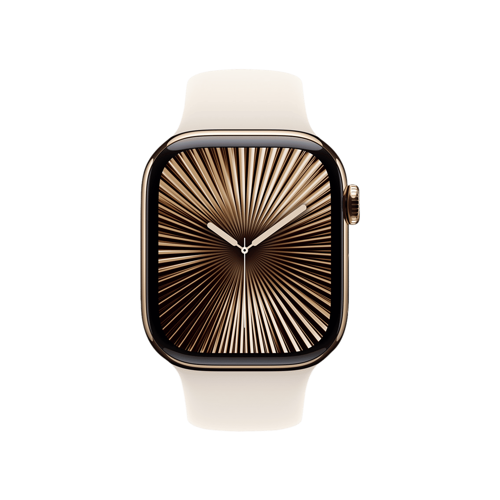 Apple Fluoroelastomer Sport Band for Apple Watch (38mm / 40mm / 41mm / 42mm, M/L) (Durable & Strong, Starlight)_3