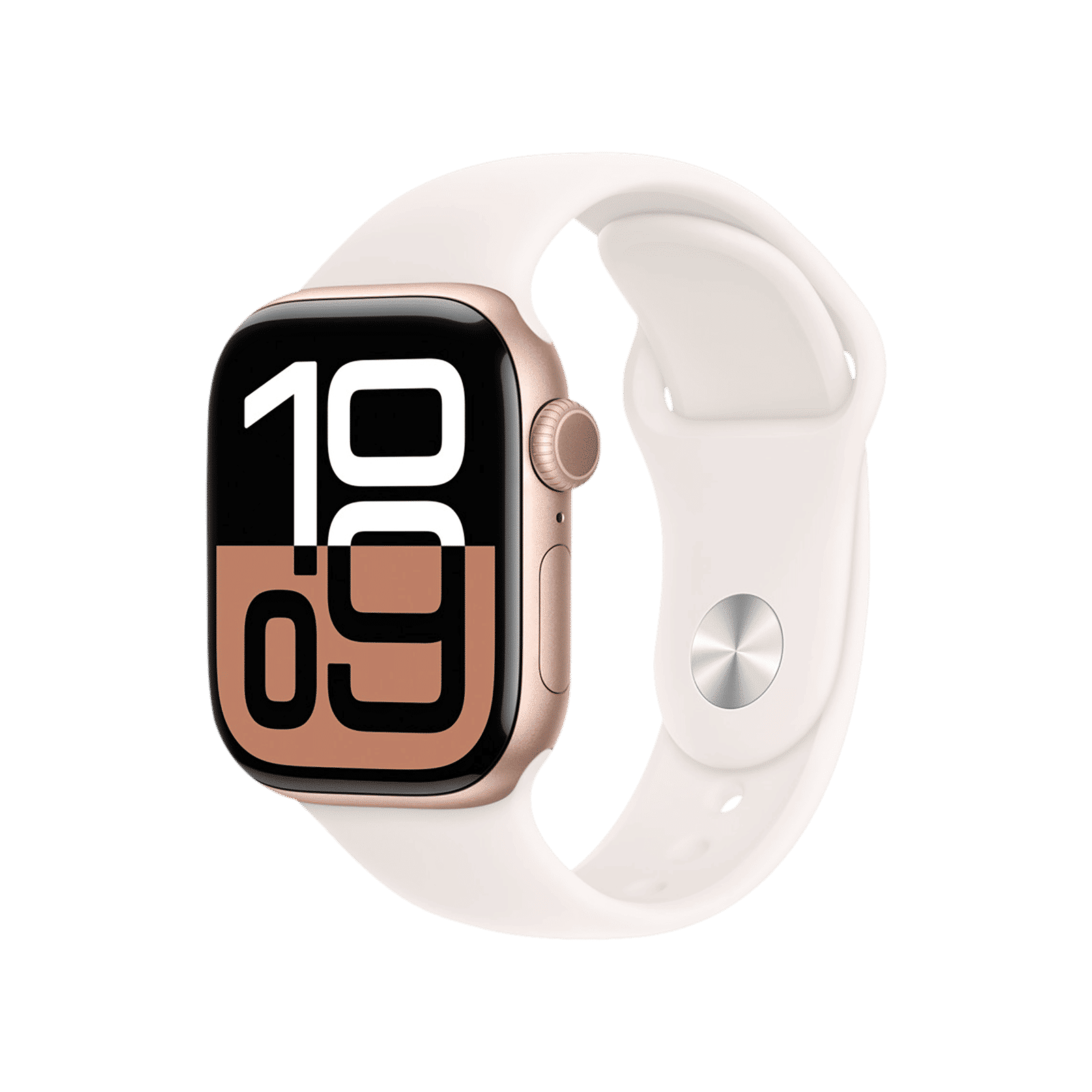 Apple Fluoroelastomer Sport Band for Apple Watch (38mm / 40mm / 41mm / 42mm, M/L) (Durable & Strong, Light Blush)_2