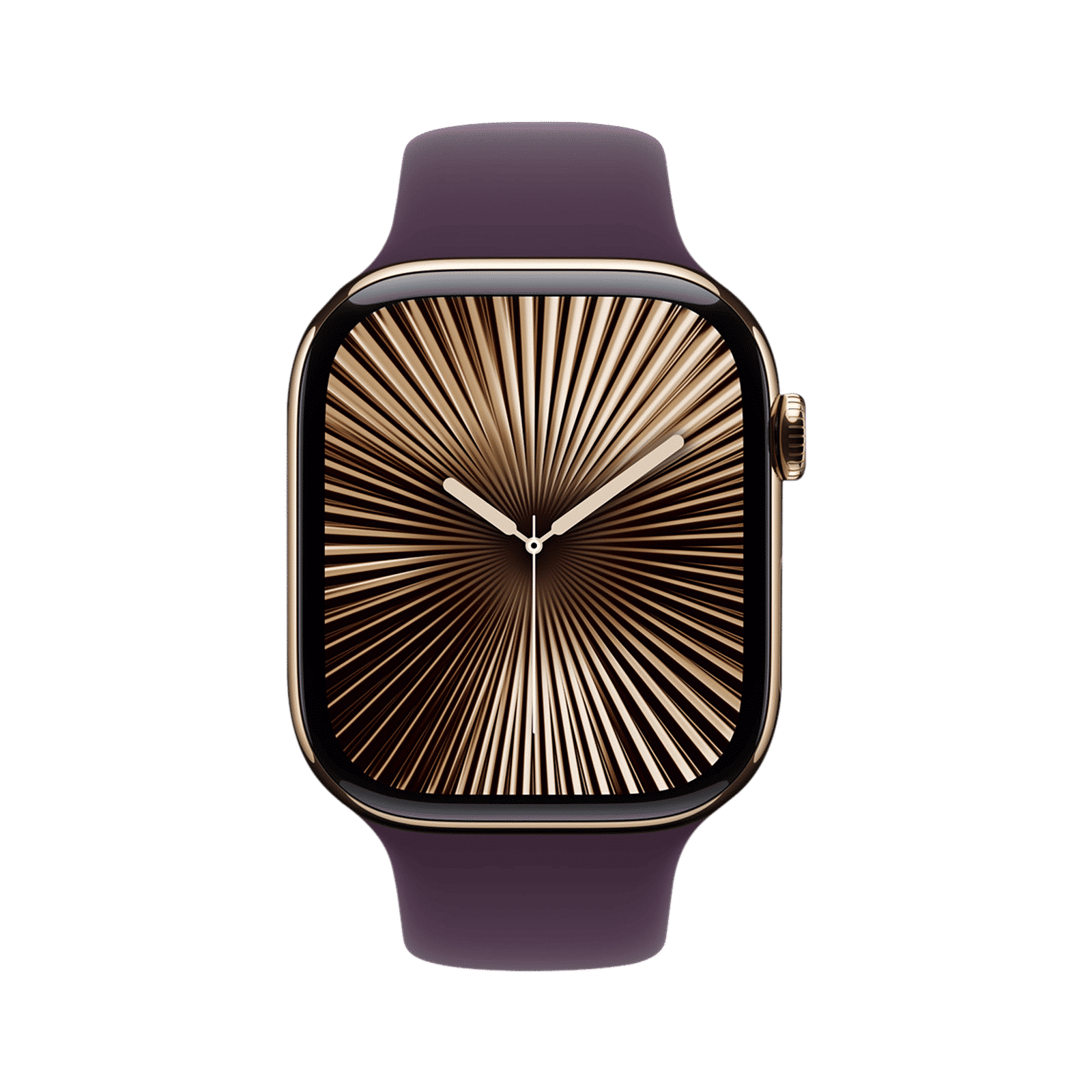 Apple Fluoroelastomer Sport Band for Apple Watch (44mm / 45mm / 46mm / 49mm, S/M) (Durable & Strong, Plum)_3