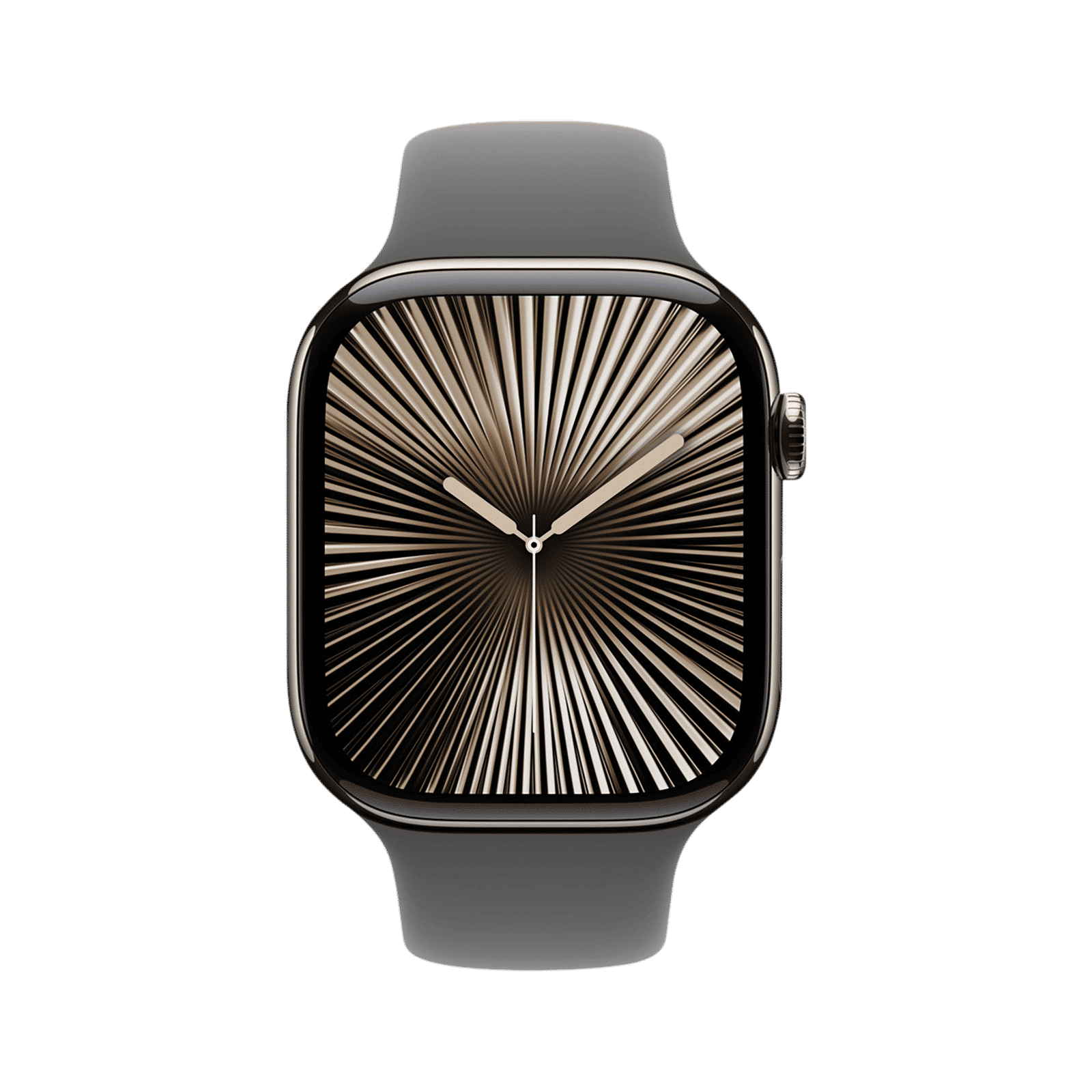 Apple Fluoroelastomer Sport Band for Apple Watch (44mm / 45mm / 46mm / 49mm, M/L) (Durable & Strong, Stone Grey)_3