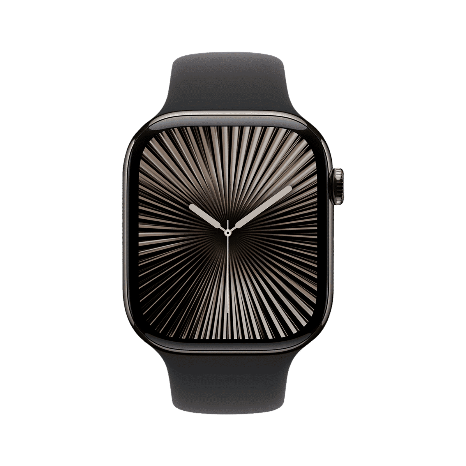 Apple Fluoroelastomer Sport Band for Apple Watch (44mm / 45mm / 46mm / 49mm, Extra Large) (Durable & Strong, Black)_3