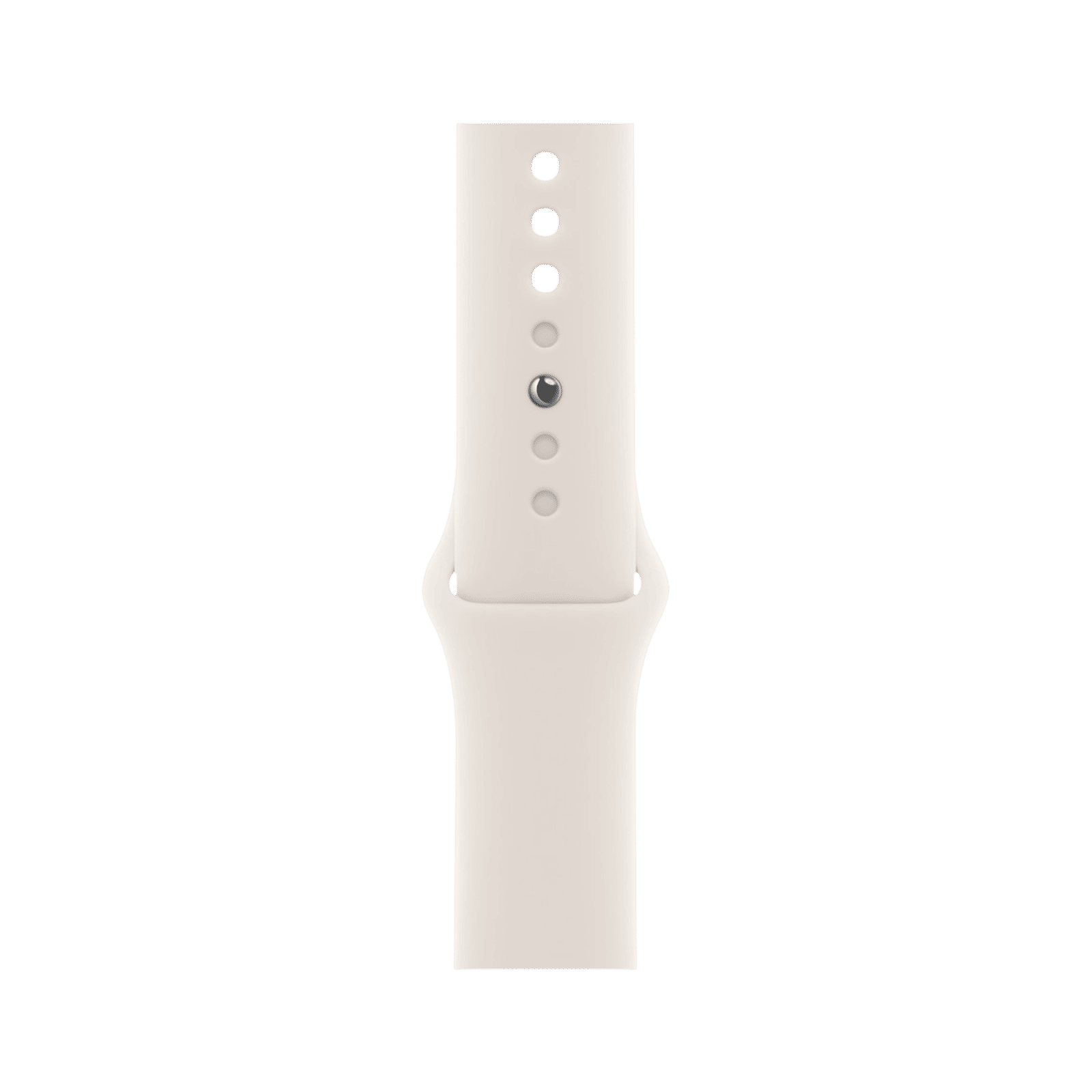 Apple Fluoroelastomer Sport Band for Apple Watch (44mm / 45mm / 46mm / 49mm, S/M) (Durable & Strong, Starlight)_1