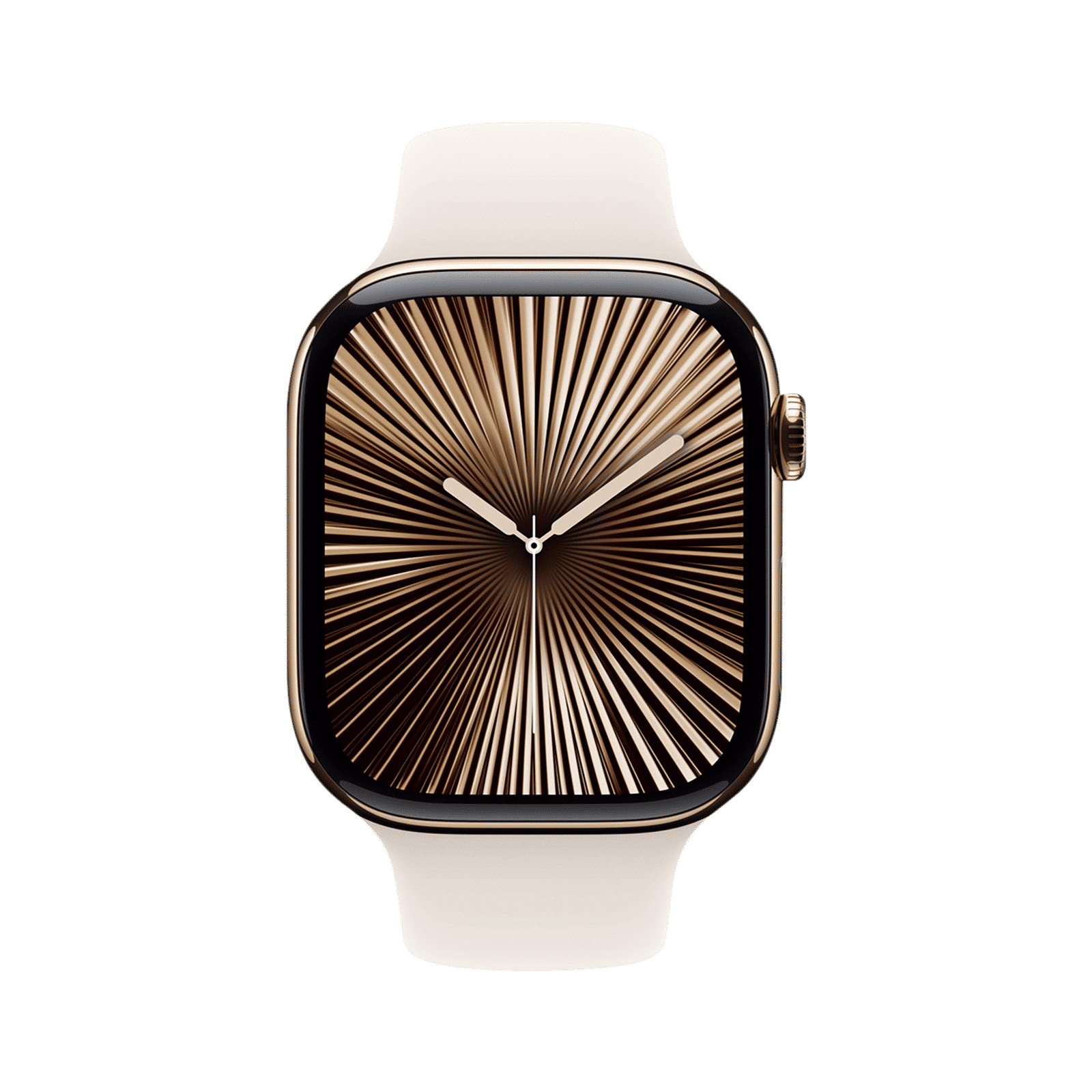 Apple Fluoroelastomer Sport Band for Apple Watch (44mm / 45mm / 46mm / 49mm, M/L) (Durable & Strong, Starlight)_3