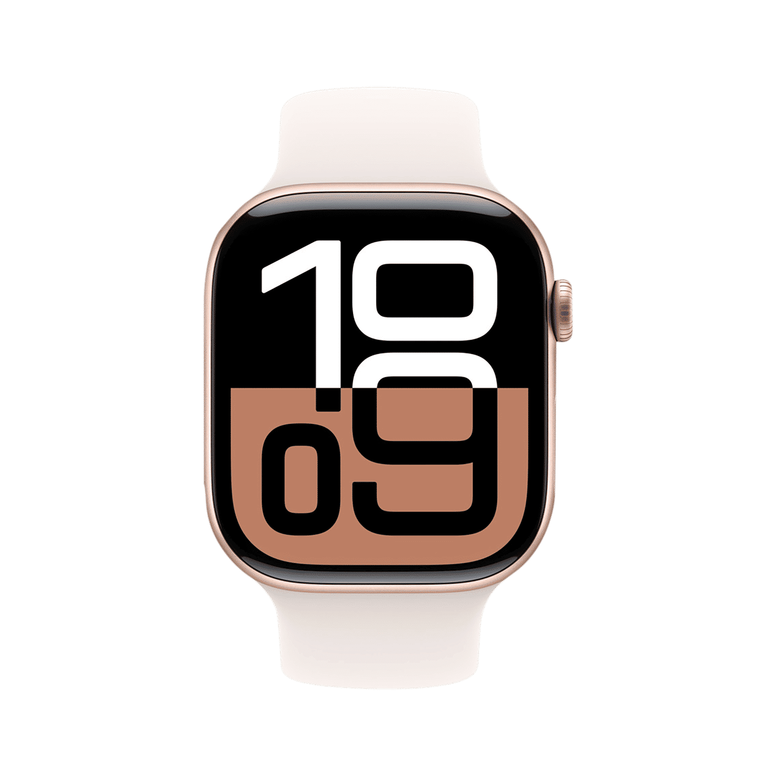 Apple Fluoroelastomer Sport Band for Apple Watch (44mm / 45mm / 46mm / 49mm, S/M) (Durable & Strong, Light Blush)_3