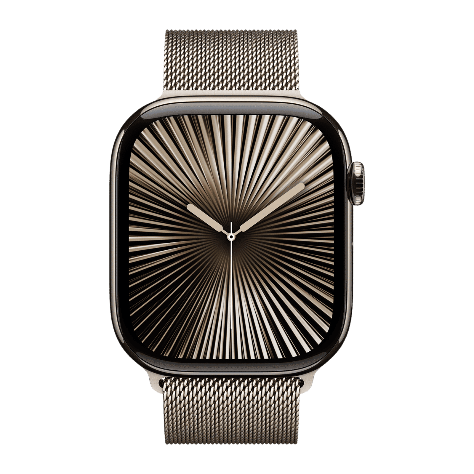 Apple Stainless Steel Magnetic Milanese Loop for Apple Watch (44mm / 45mm / 46mm / 49mm, M/L) (Physical Vapour Deposition Layer, Natural) Apple Stainless Steel Magnetic Milanese Loop for Apple Watch (44mm / 45mm / 46mm / 49mm, M/L) (Physical Vapour Deposition Layer, Natural)_3