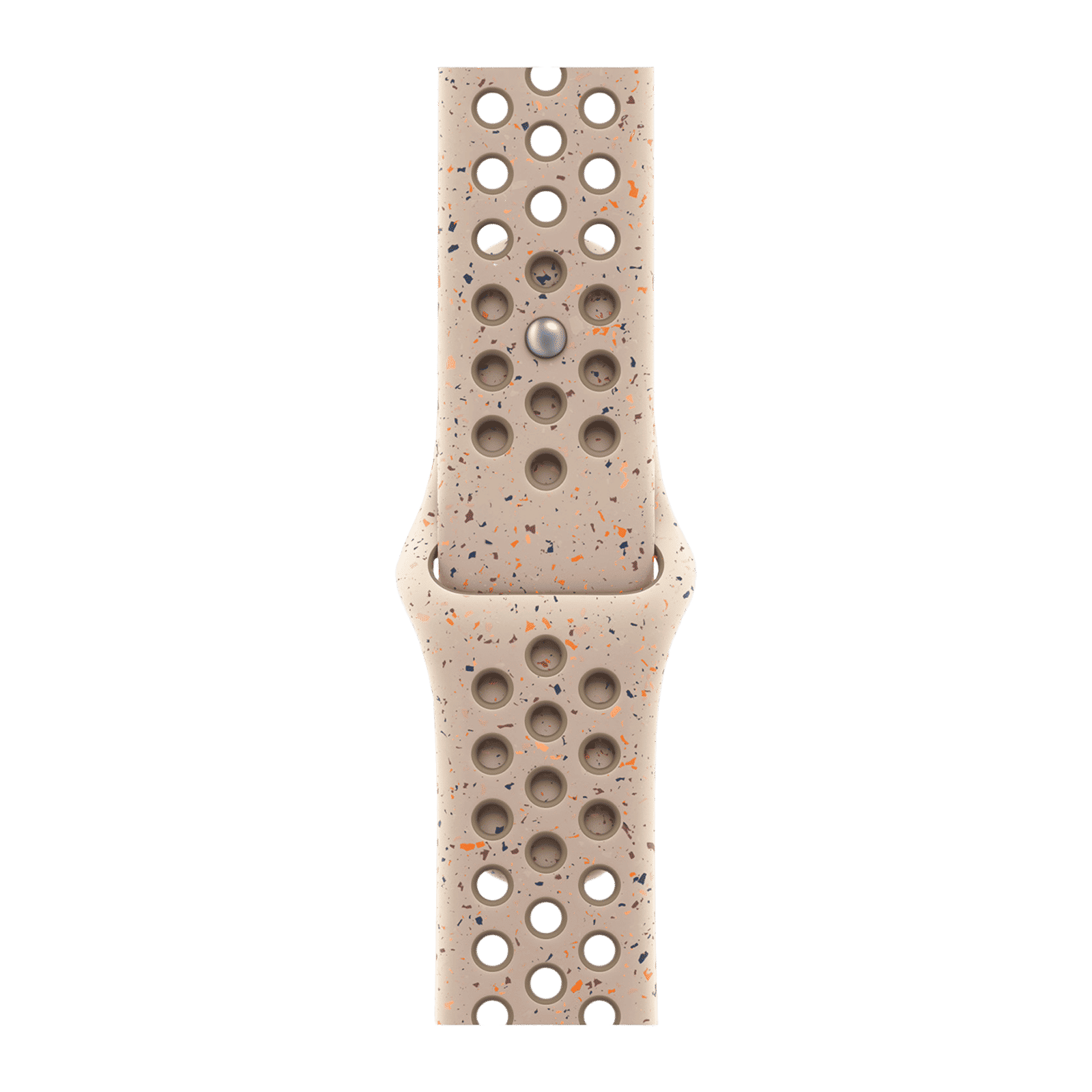 Apple Aluminium & Fluoroelastomer Nike Sport Band for Apple Watch (38mm / 40mm / 41mm / 42mm, M/L) (Durable & Strong, Desert Stone)_1