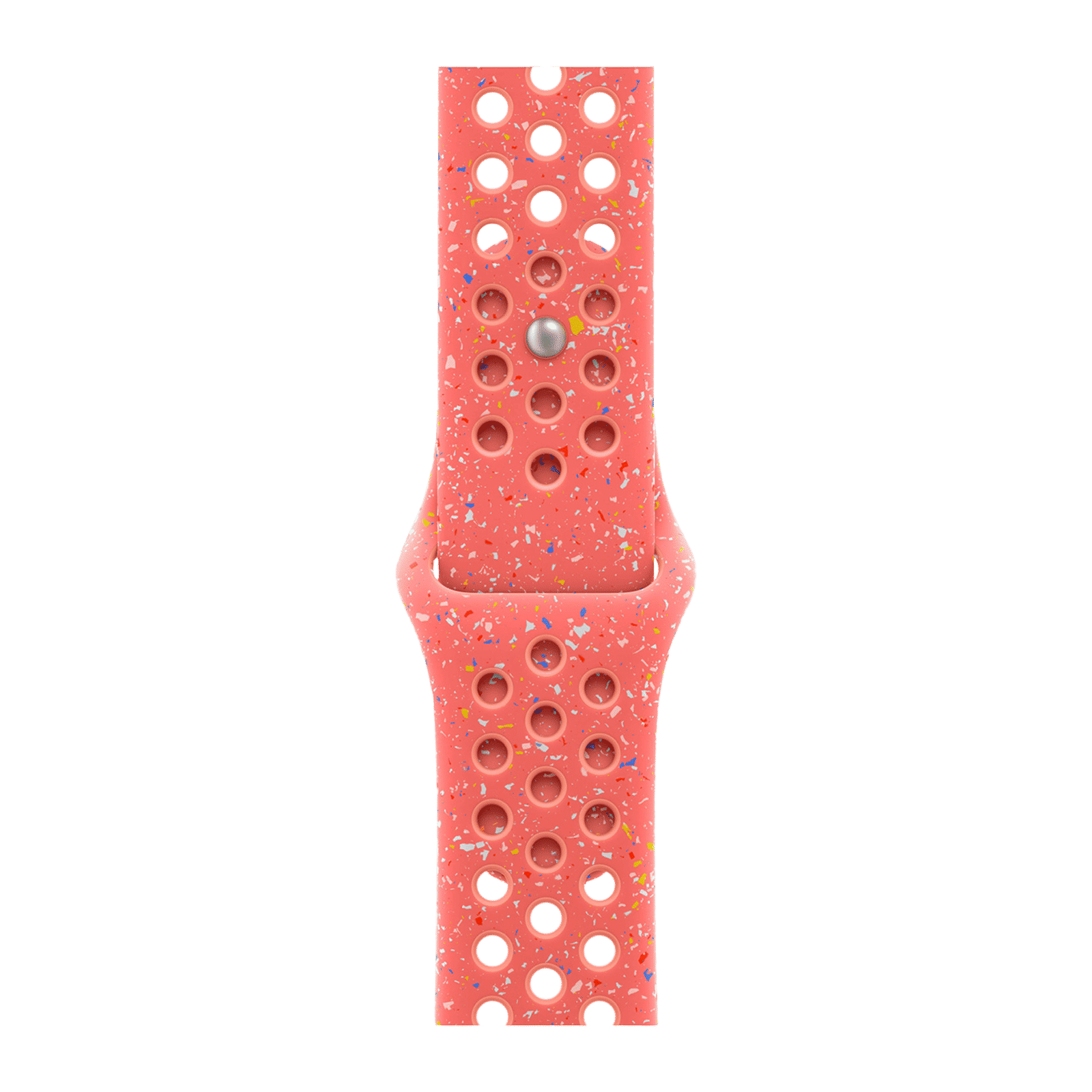 Apple Aluminium & Fluoroelastomer Nike Sport Band for Apple Watch (38mm / 40mm / 41mm / 42mm, S/M) (Durable & Strong, Magic Ember) Apple Aluminium & Fluoroelastomer Nike Sport Band for Apple Watch (38mm / 40mm / 41mm / 42mm, S/M) (Durable & Strong, Magic Ember)_1