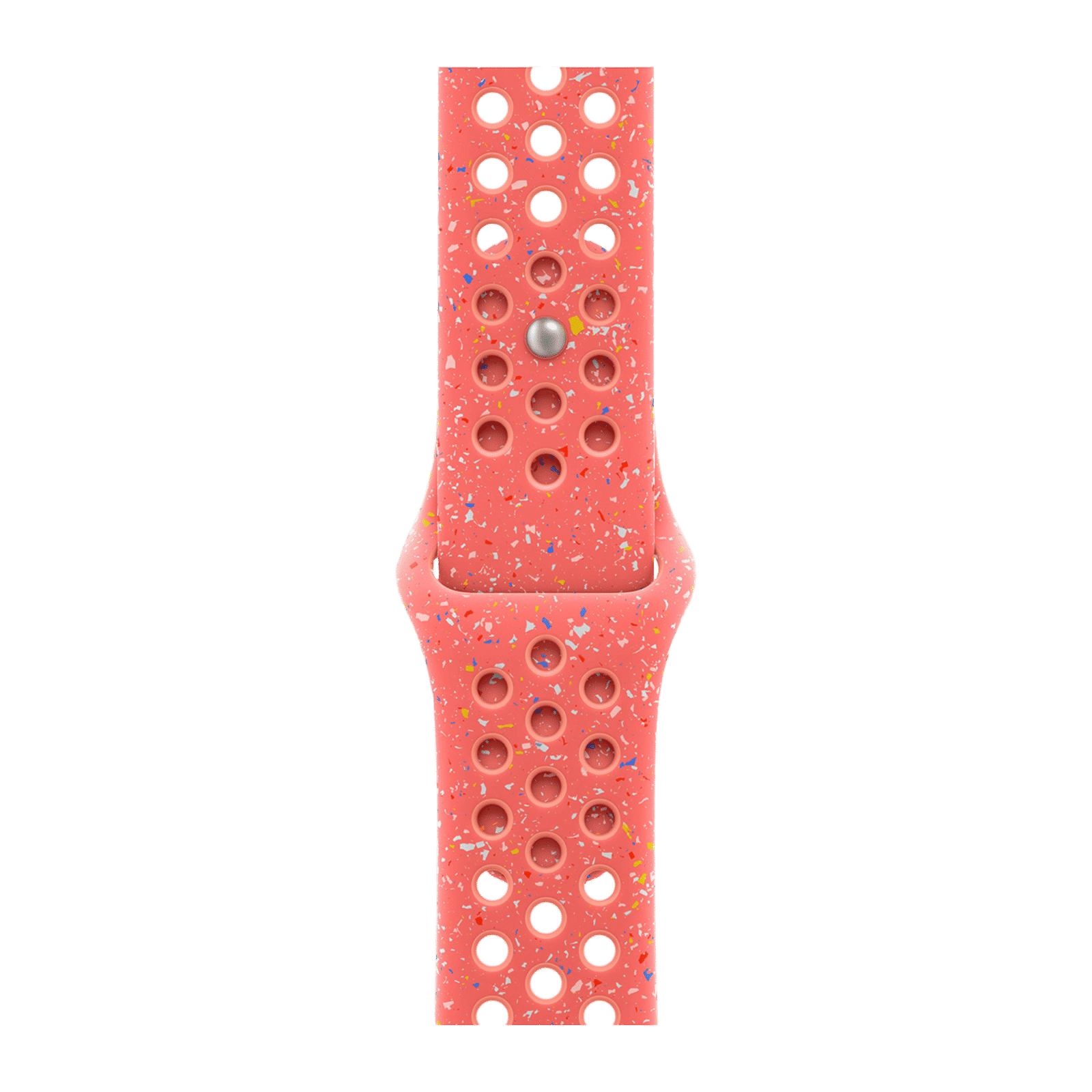 Apple Aluminium & Fluoroelastomer Nike Sport Band for Apple Watch (38mm / 40mm / 41mm / 42mm, M/L) (Durable & Strong, Magic Ember) Apple Aluminium & Fluoroelastomer Nike Sport Band for Apple Watch (38mm / 40mm / 41mm / 42mm, M/L) (Durable & Strong, Magic Ember)_1