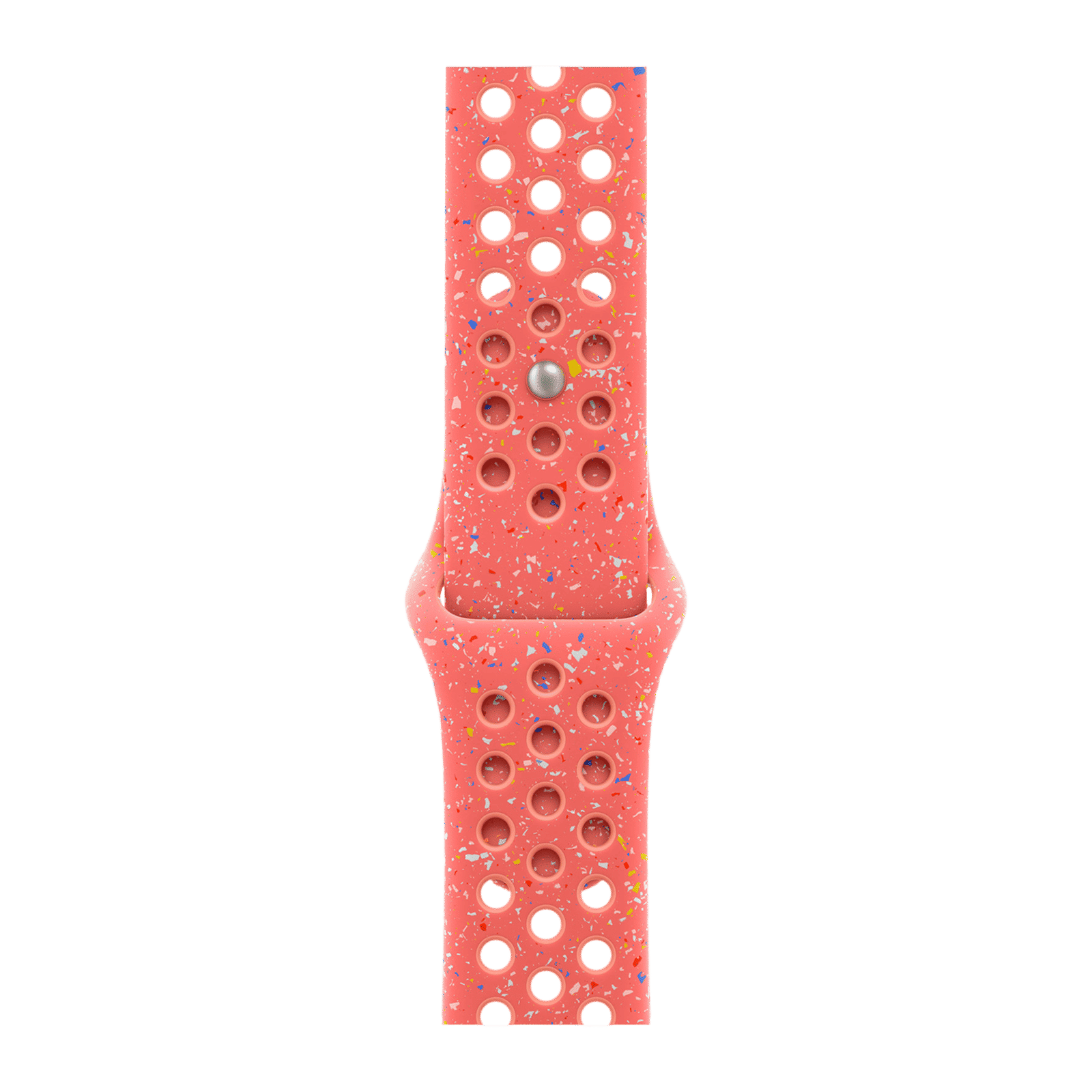 Apple Aluminium & Fluoroelastomer Nike Sport Band for Apple Watch (44mm / 45mm / 46mm / 49mm, S/M) (Durable & Strong, Magic Ember)_1