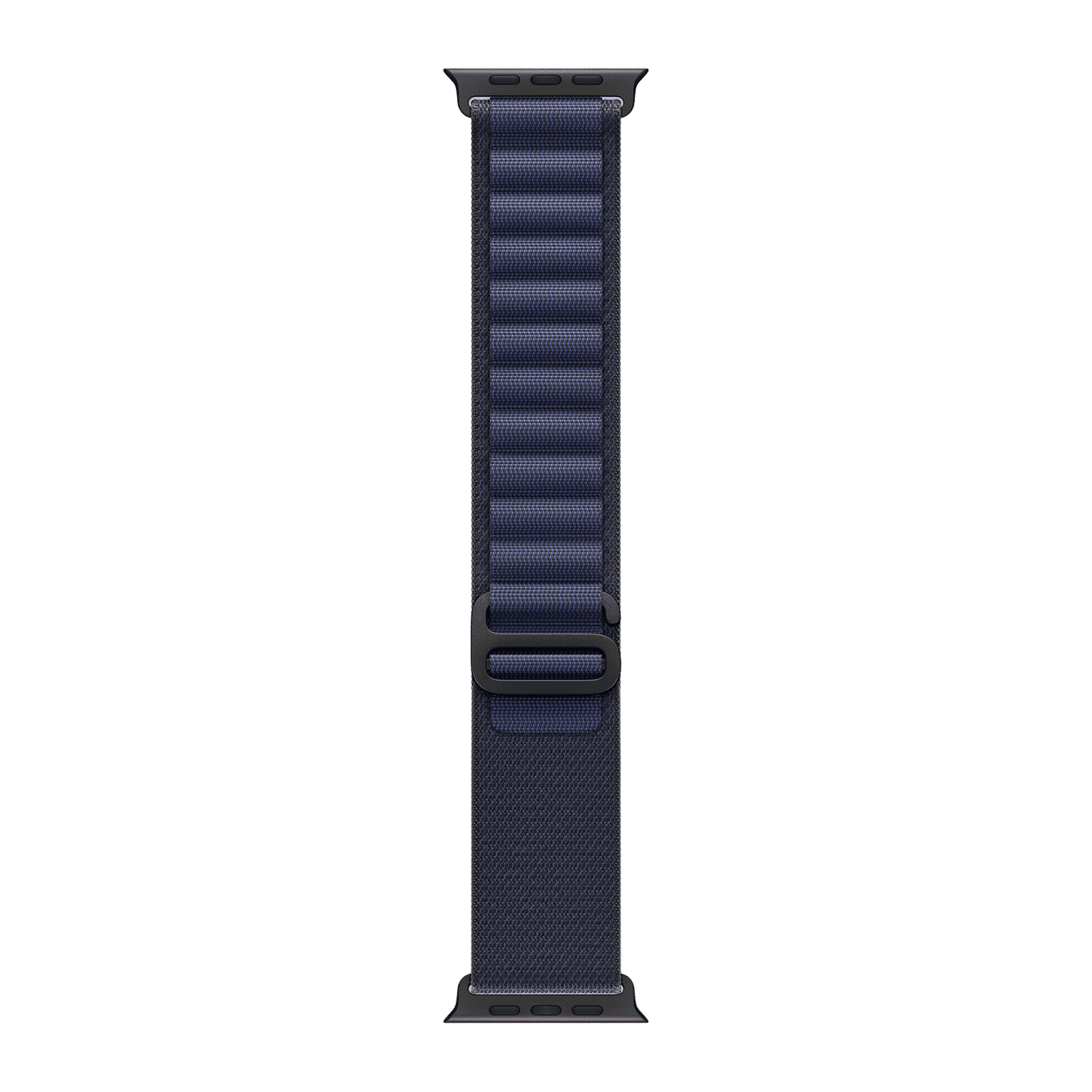 Apple Polyester, Spandex & Black Titanium Alpine Loop for Apple Watch (44mm / 45mm / 46mm / 49mm, Small) (Corrosion Resistant, Navy)_1