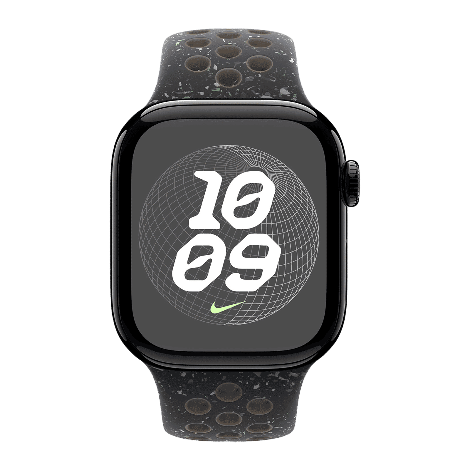 Apple Aluminium & Fluoroelastomer Nike Sport Band for Apple Watch (38mm / 40mm / 41mm / 42mm, S/M) (Durable & Strong, Midnight Sky)_3