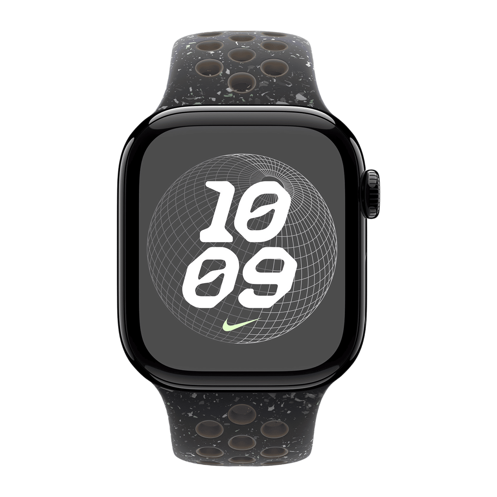 Apple Aluminium & Fluoroelastomer Nike Sport Band for Apple Watch (38mm / 40mm / 41mm / 42mm, M/L) (Durable & Strong, Midnight Sky)_3