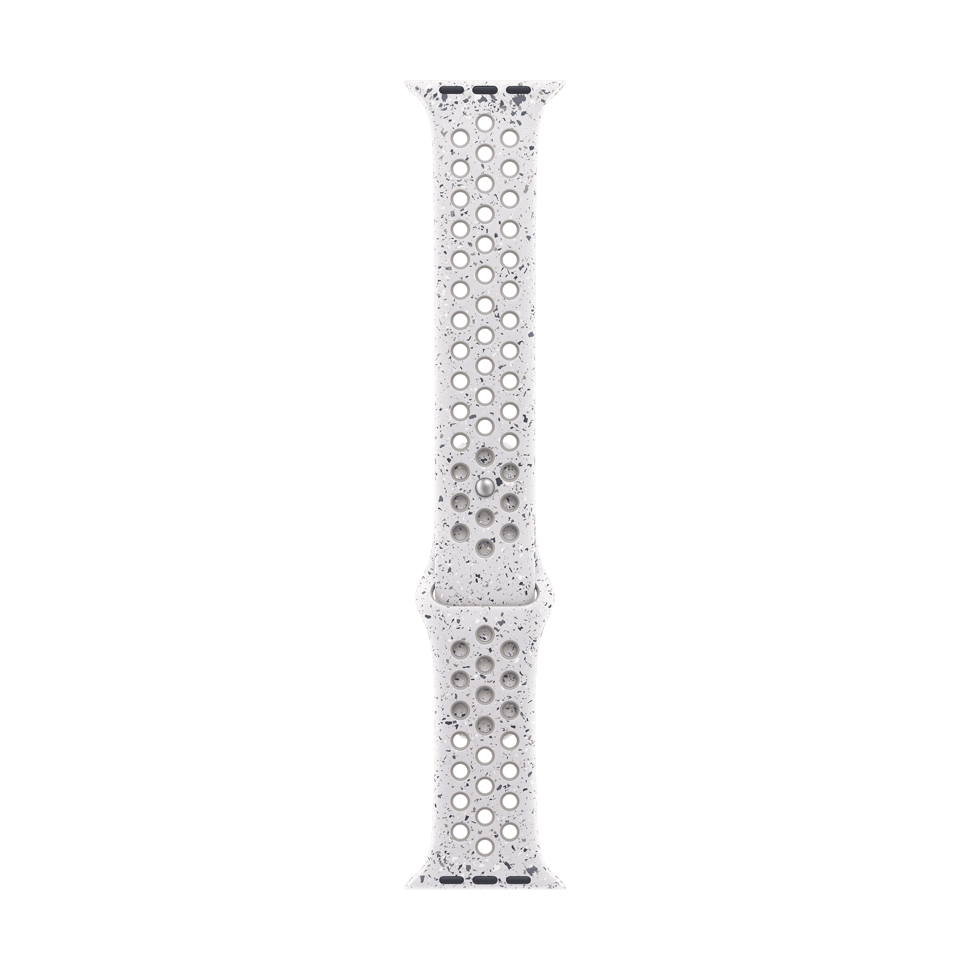 Apple Aluminium & Fluoroelastomer Nike Sport Band for Apple (44mm / 45mm / 46mm / 49mm, M/L) (Strong & Durable, Veiled Grey)_2