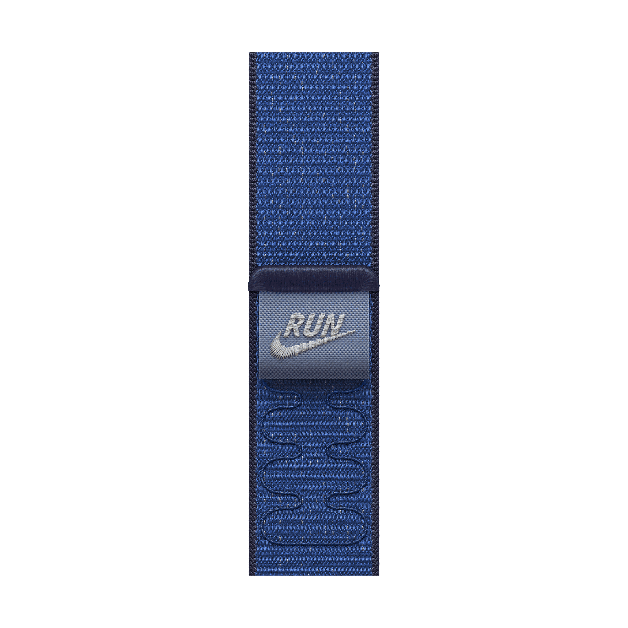 Apple Polyester, Spandex & Nylon Nike Sport Loop for Apple (38mm / 40mm / 41mm / 42mm) (Hook & Loop Fastener, Blue Ribbon)_1