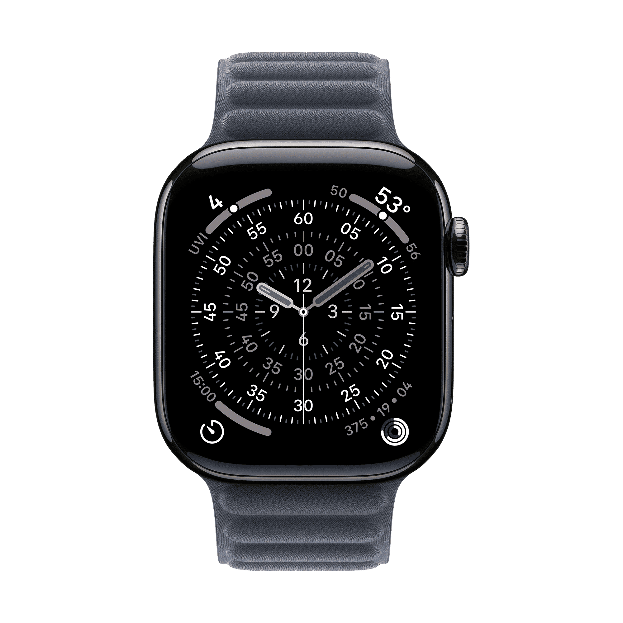 Apple Polyester Magnetic Link for Apple (38mm / 40mm / 41mm / 42mm, S/M) (Secure & Comfortable, Navy)_3