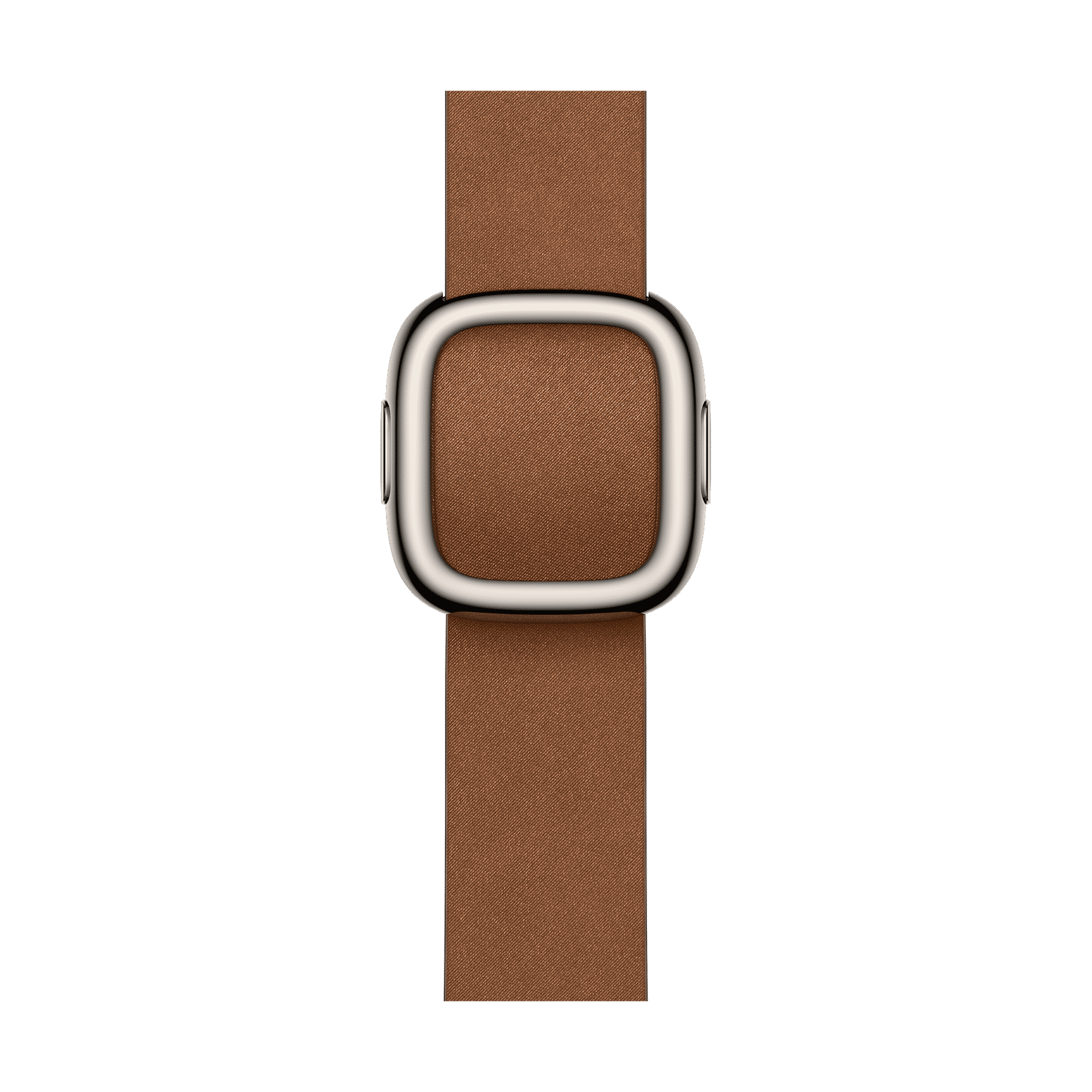 Apple Polyester Modern Buckle for Apple (38mm / 40mm / 41mm / 42mm, Large) (Strength & Stretch Resistance, Caramel)_1
