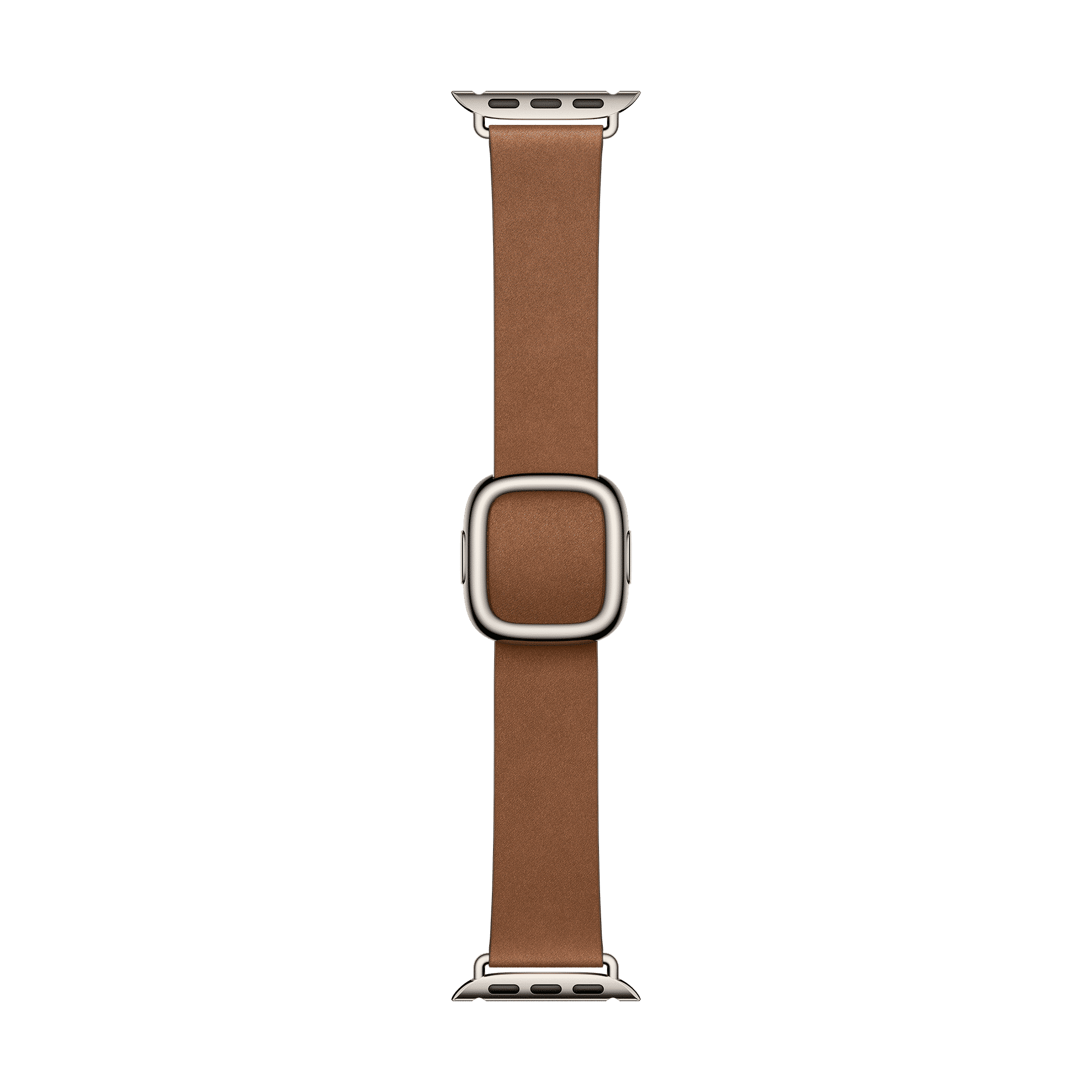 Apple Polyester Modern Buckle for Apple (38mm / 40mm / 41mm / 42mm, Large) (Strength & Stretch Resistance, Caramel)_2