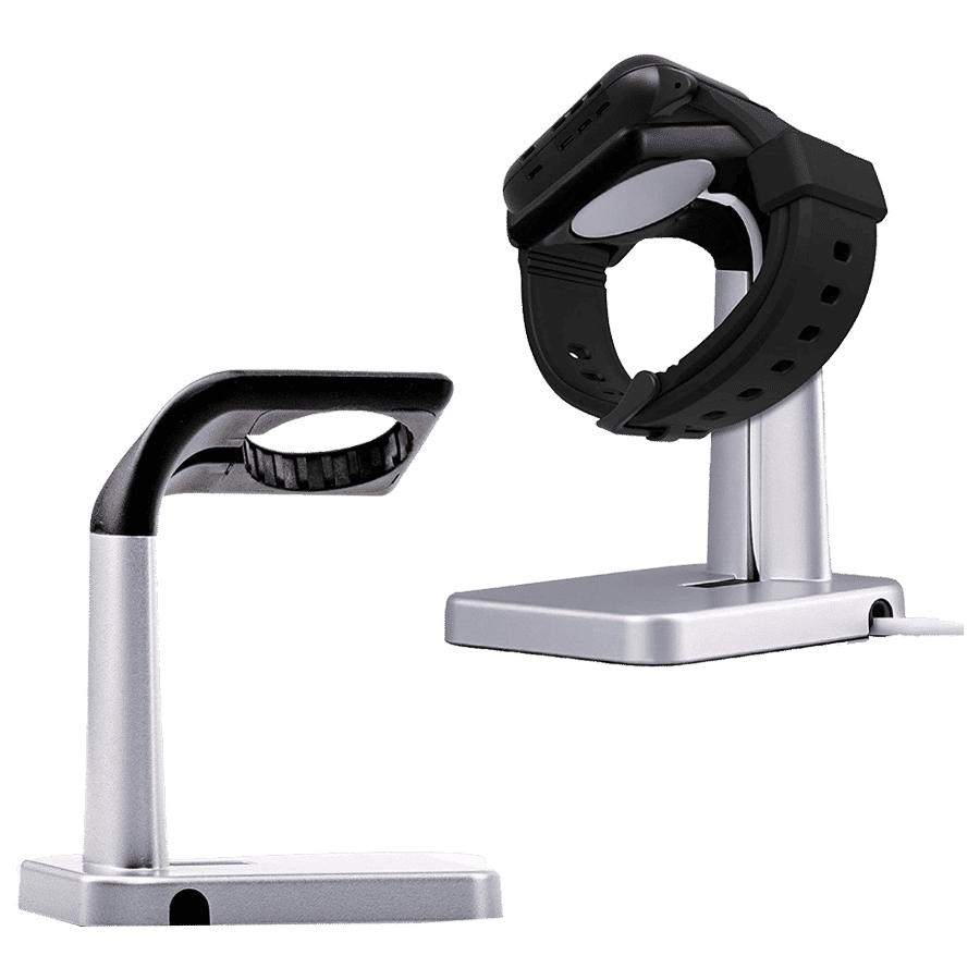 neopack Apple Watch Charging Stand (AWSSL, Silver)_4