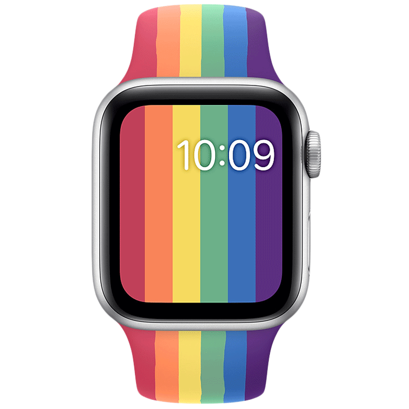 Apple Pride Edition Fluoroelastomer Strap for Apple iWatch (38mm / 40mm) (Pride) Apple Pride Edition Fluoroelastomer Strap for Apple iWatch (38mm / 40mm) (Pride)_3