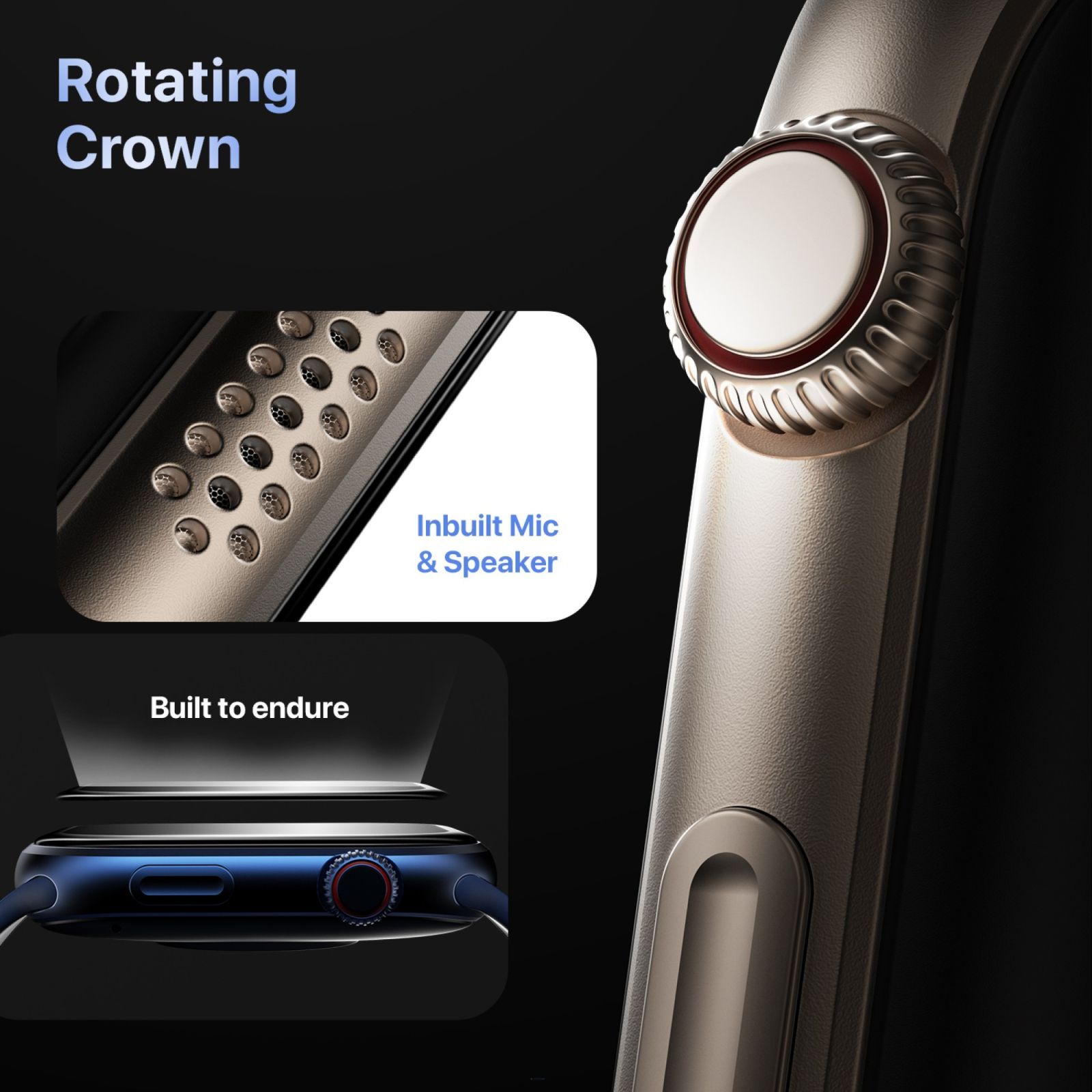 FIRE-BOLTT Brillia Smartwatch with Bluetooth Calling (51.30mm AMOLED Display, IP67 Water Resistant, Champagne Strap)_8