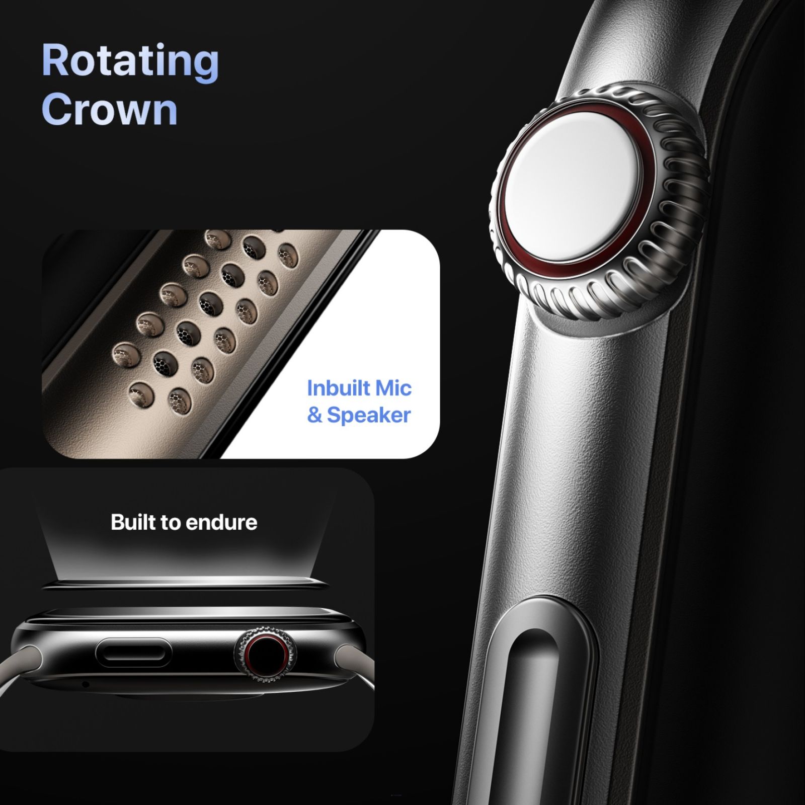 FIRE-BOLTT Brillia Smartwatch with Bluetooth Calling (51.30mm AMOLED Display, IP67 Water Resistant, Starlight Strap)_3