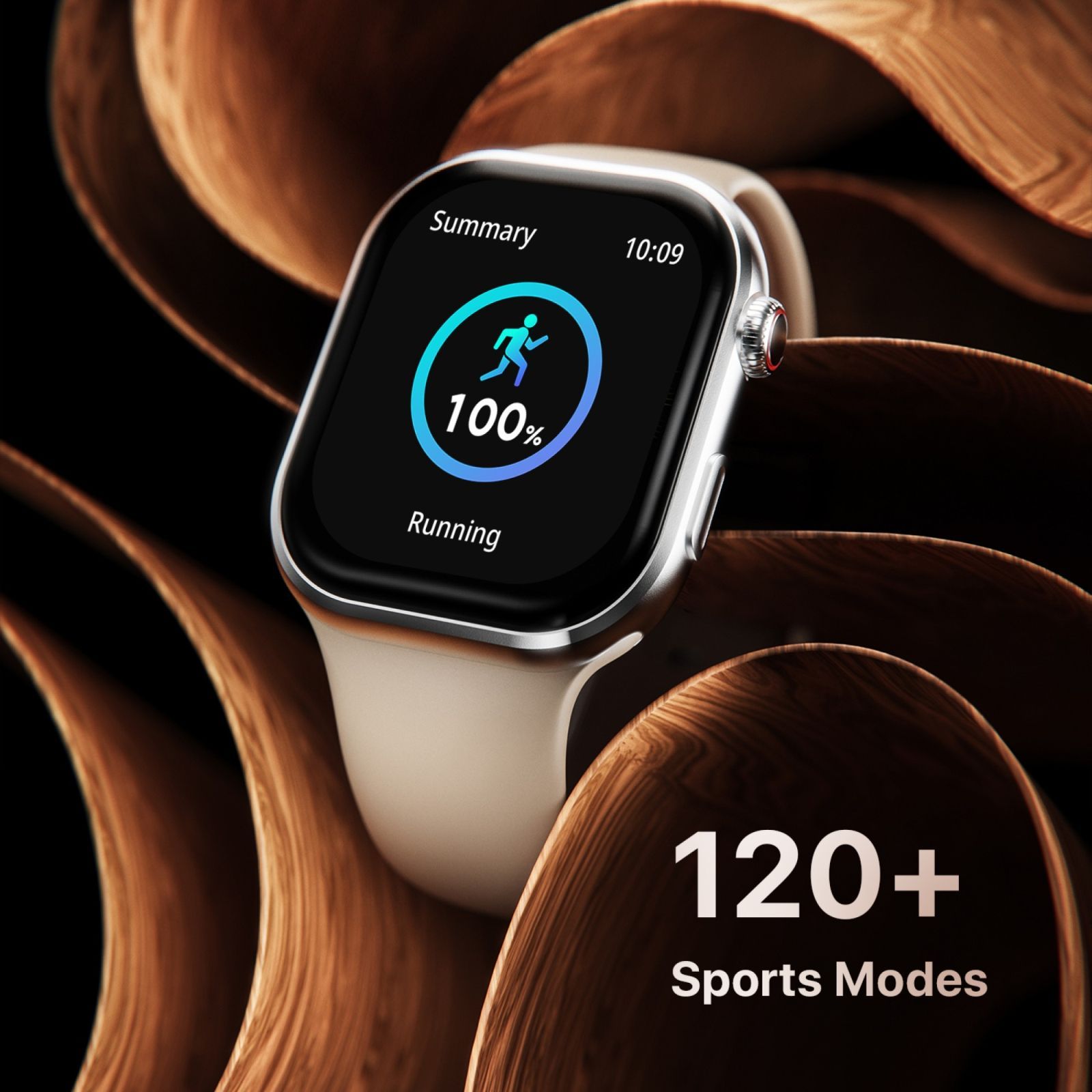 FIRE-BOLTT Brillia Smartwatch with Bluetooth Calling (51.30mm AMOLED Display, IP67 Water Resistant, Starlight Strap)_2