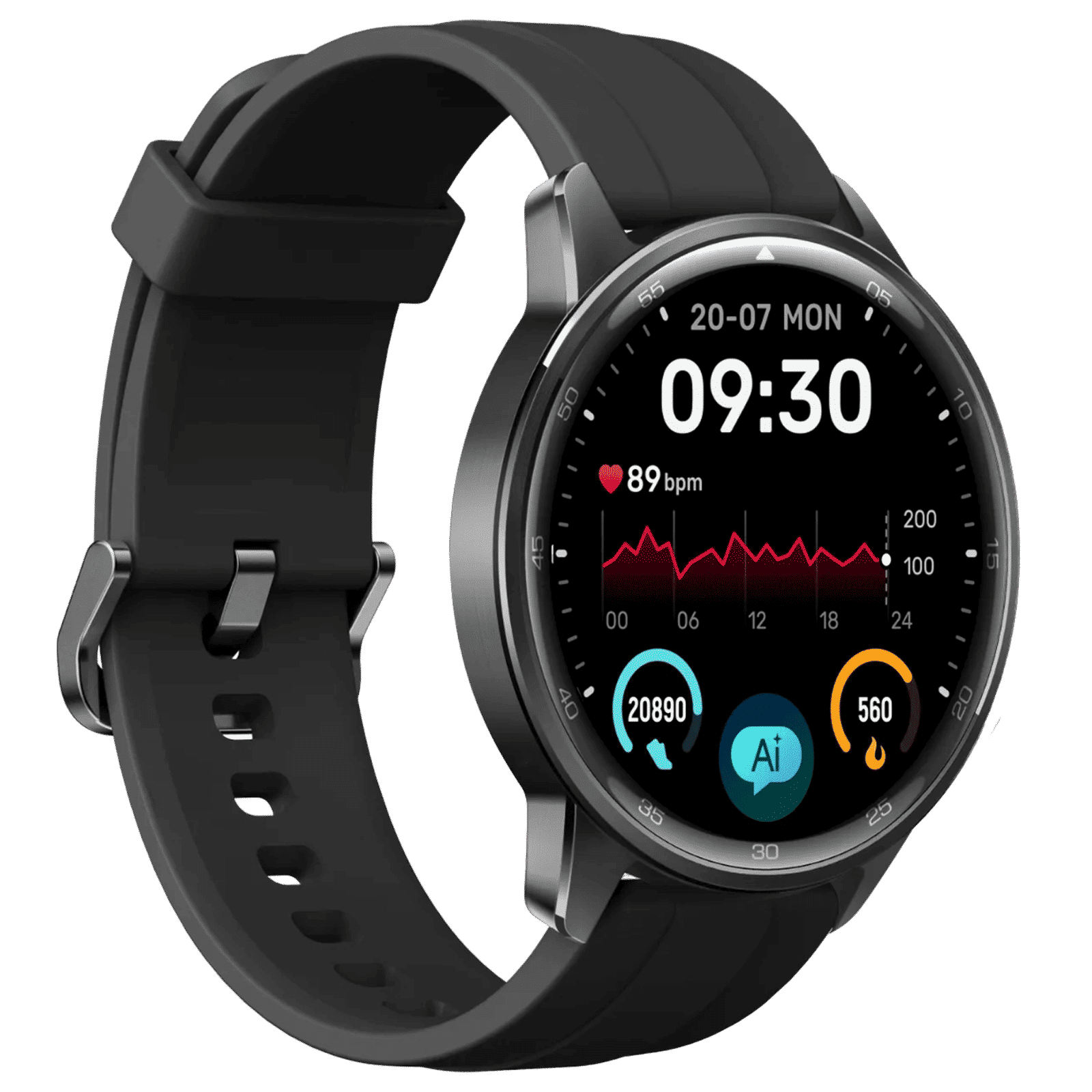 realme Watch S2 Smartwatch with Bluetooth Calling (36.3mm AMOLED Display, IP68 Water Resistant, Midnight Black Strap) realme Watch S2 Smartwatch with Bluetooth Calling (36.3mm AMOLED Display, IP68 Water Resistant, Midnight Black Strap)_4