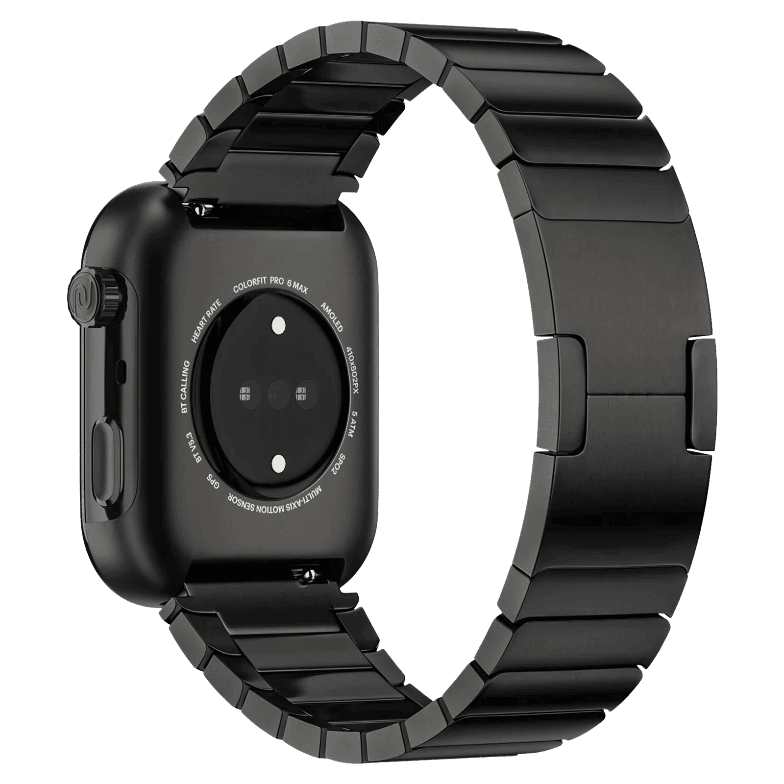 noise ColorFit Pro 6 Max Smartwatch with Bluetooth Calling (49.78mm AMOLED Display, 5 ATM Water Resistant, Chrome Black Strap) noise ColorFit Pro 6 Max Smartwatch with Bluetooth Calling (49.78mm AMOLED Display, 5 ATM Water Resistant, Chrome Black Strap)_6