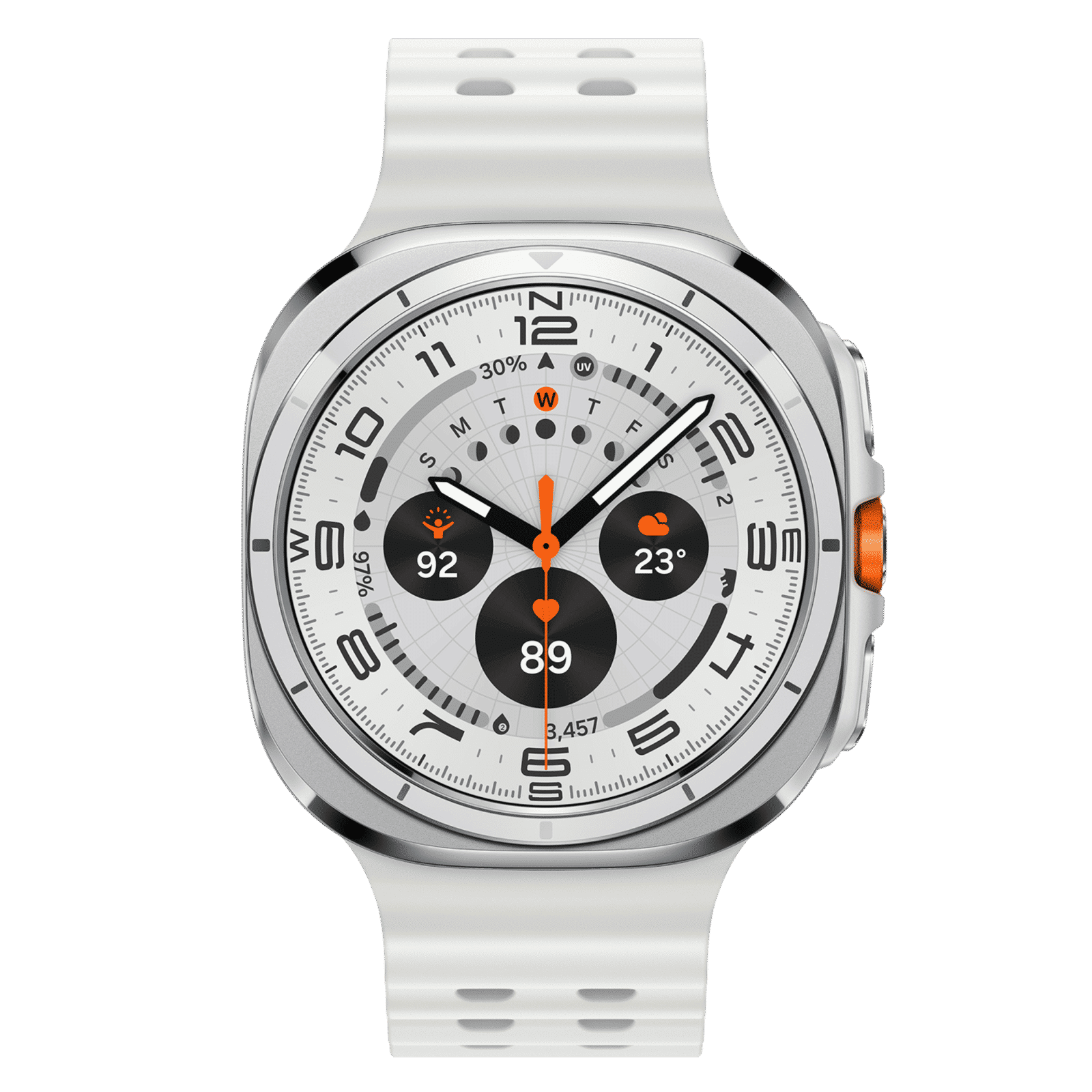 SAMSUNG Galaxy Watch Ultra 2025 GPS+BT+Wi-Fi+LTE Wear OS Smartwatch (47mm Super AMOLED Display, 3nm Processor, Fall Detection, Marine Strap)_1