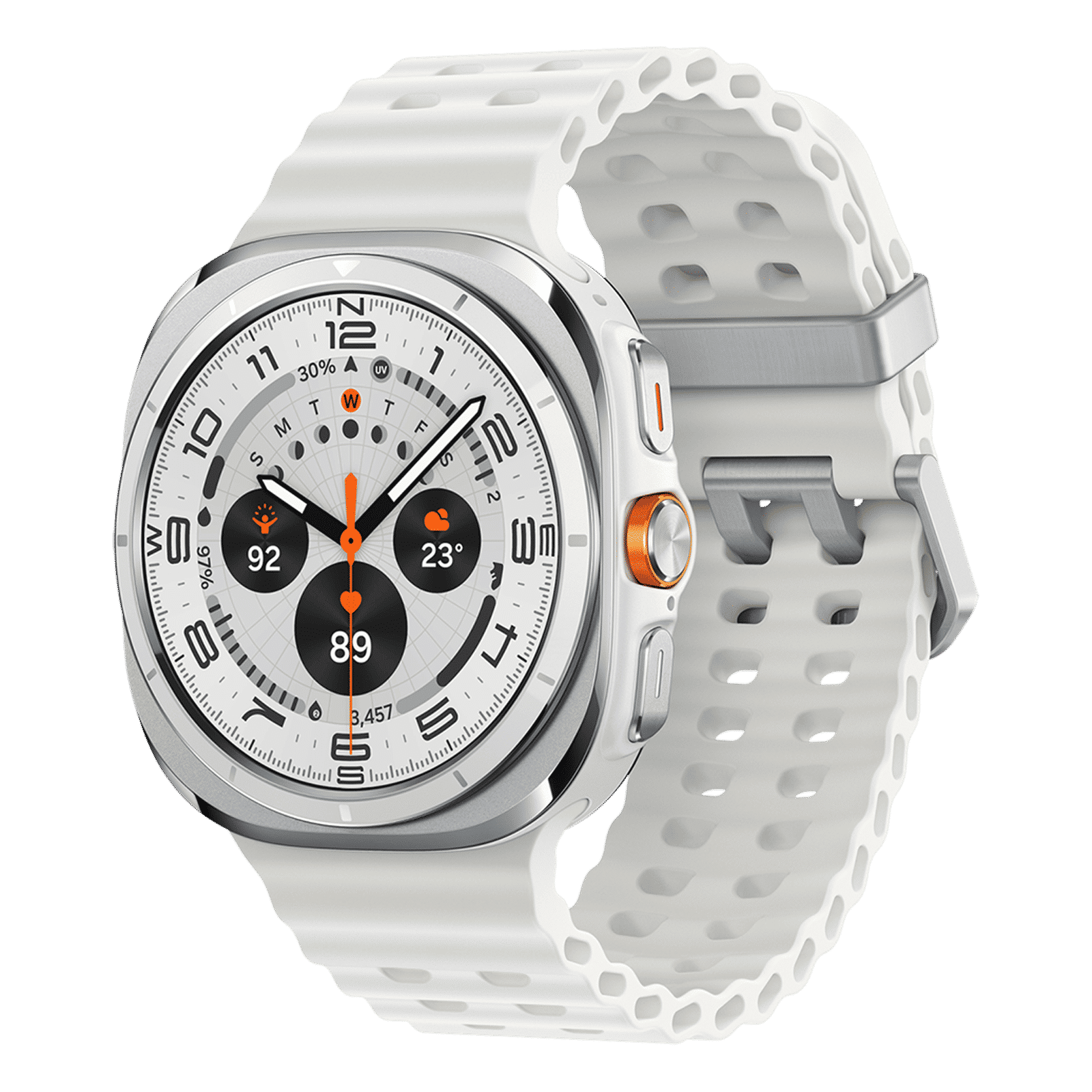 SAMSUNG Galaxy Watch Ultra 2025 GPS+BT+Wi-Fi+LTE Wear OS Smartwatch (47mm Super AMOLED Display, 3nm Processor, Fall Detection, Marine Strap)_2