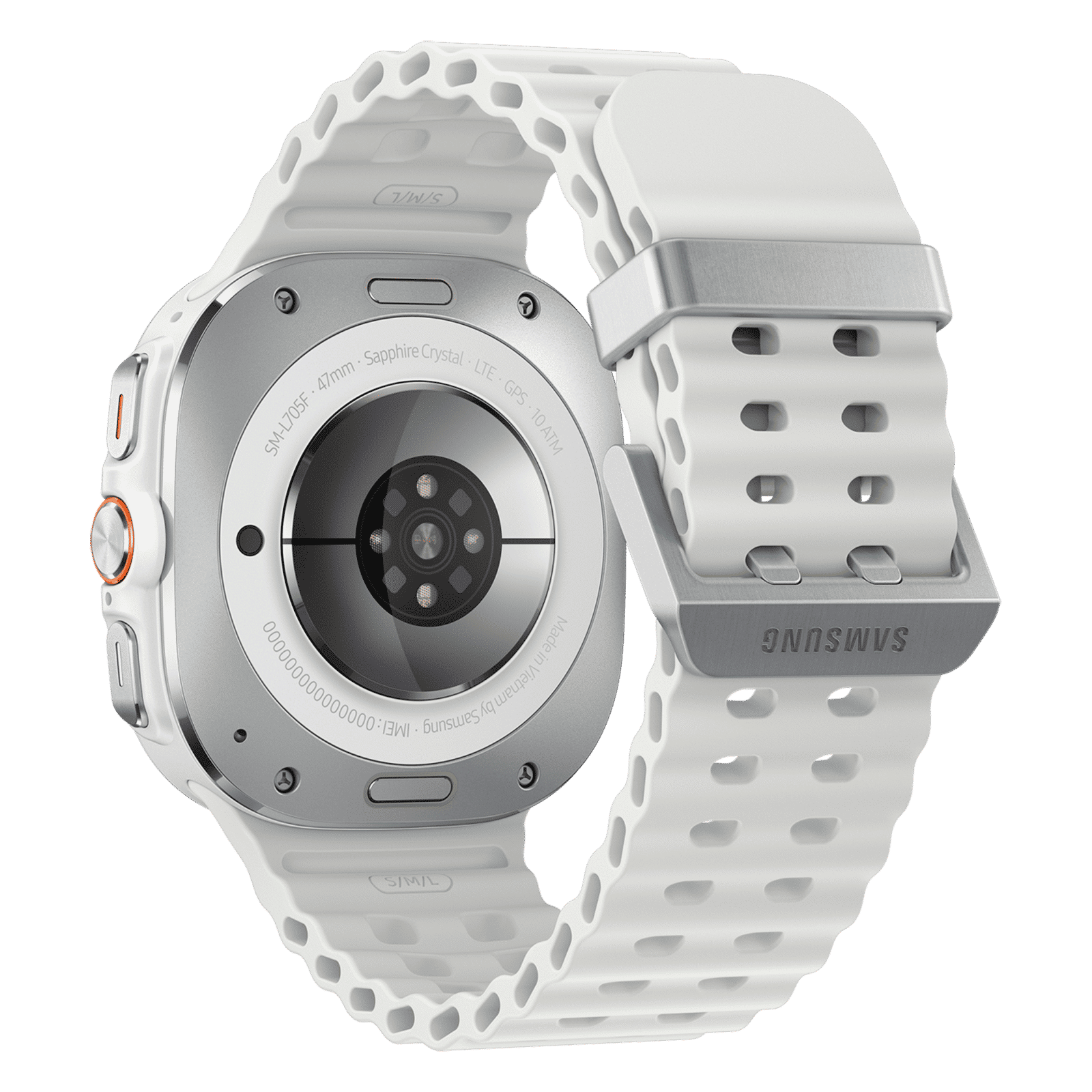 SAMSUNG Galaxy Watch Ultra 2025 GPS+BT+Wi-Fi+LTE Wear OS Smartwatch (47mm Super AMOLED Display, 3nm Processor, Fall Detection, Marine Strap)_4